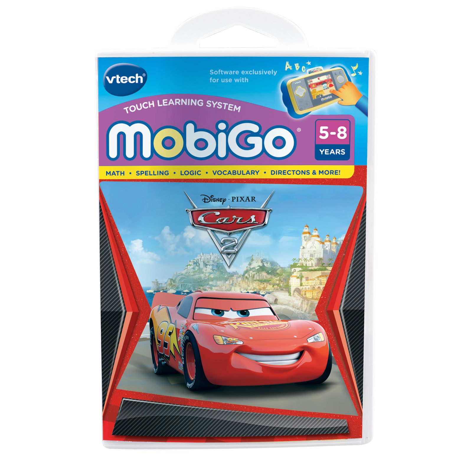 VTech MobiGo Touch Learning System Game - Disney Cars 2