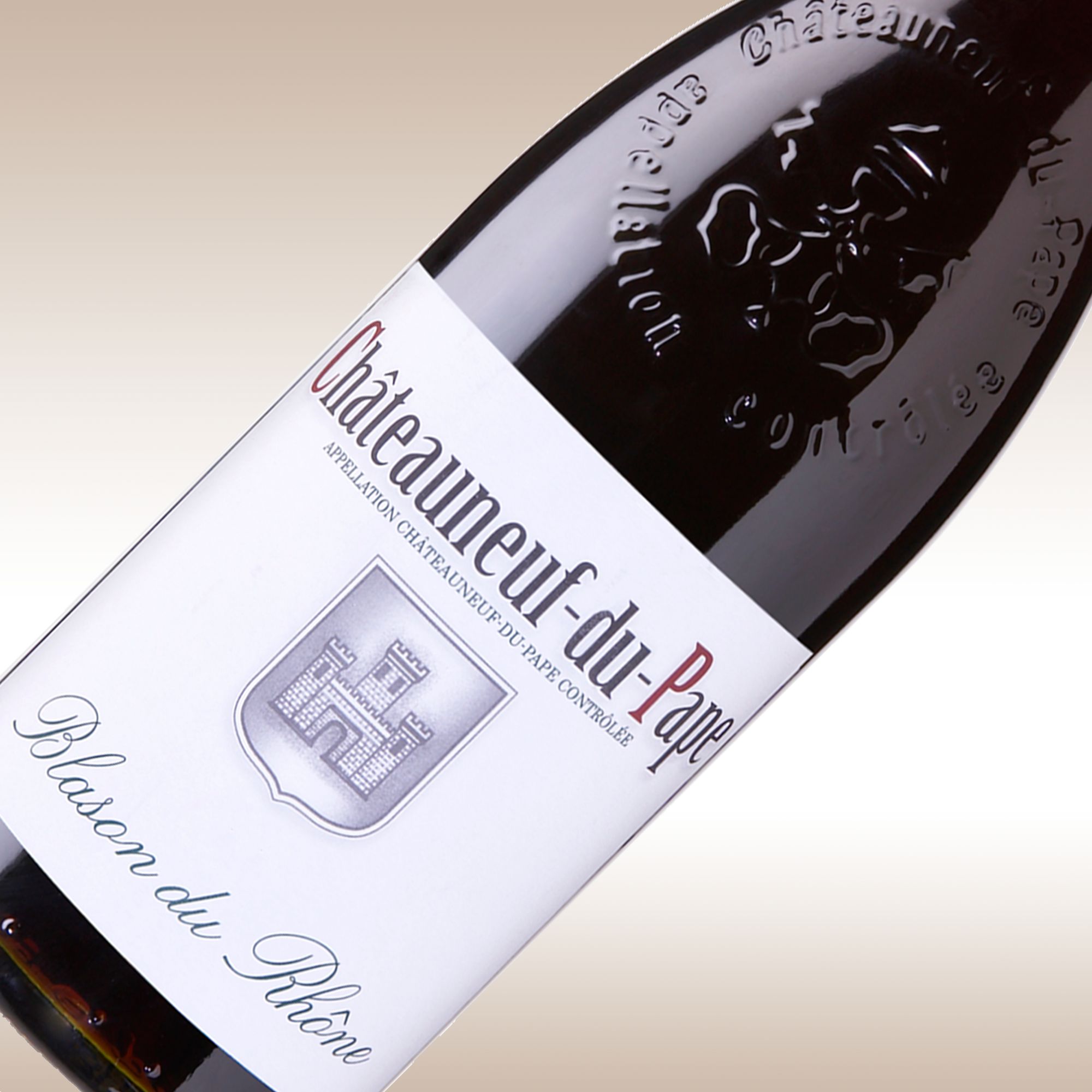 Blason du Rhône 2010 Châteauneuf-du-Pape, France