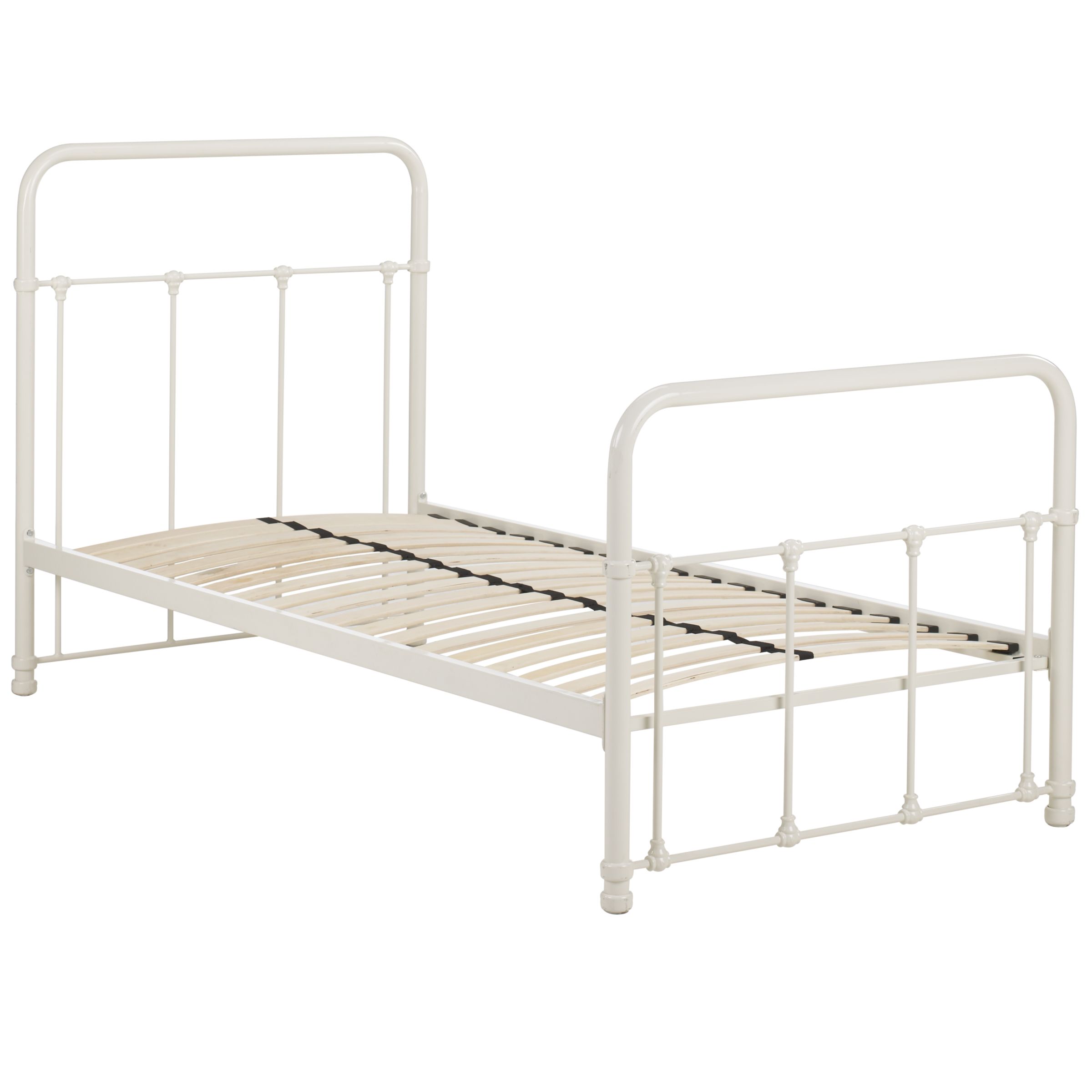 John Lewis Fran Bedstead, Single, White