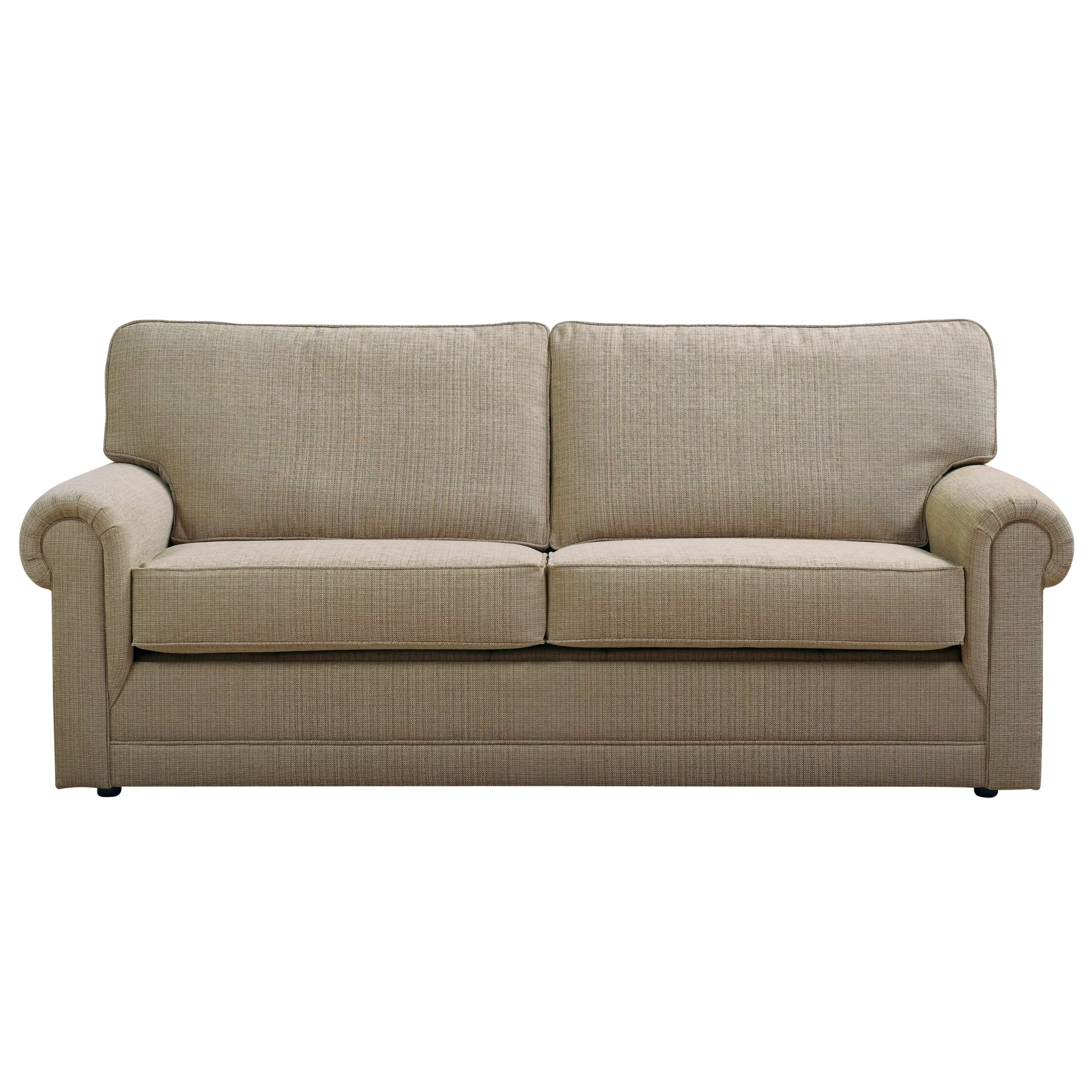 John Lewis Elgar Grand Sofa Bed with Memory Foam Mattress, Brimstone at John Lewis