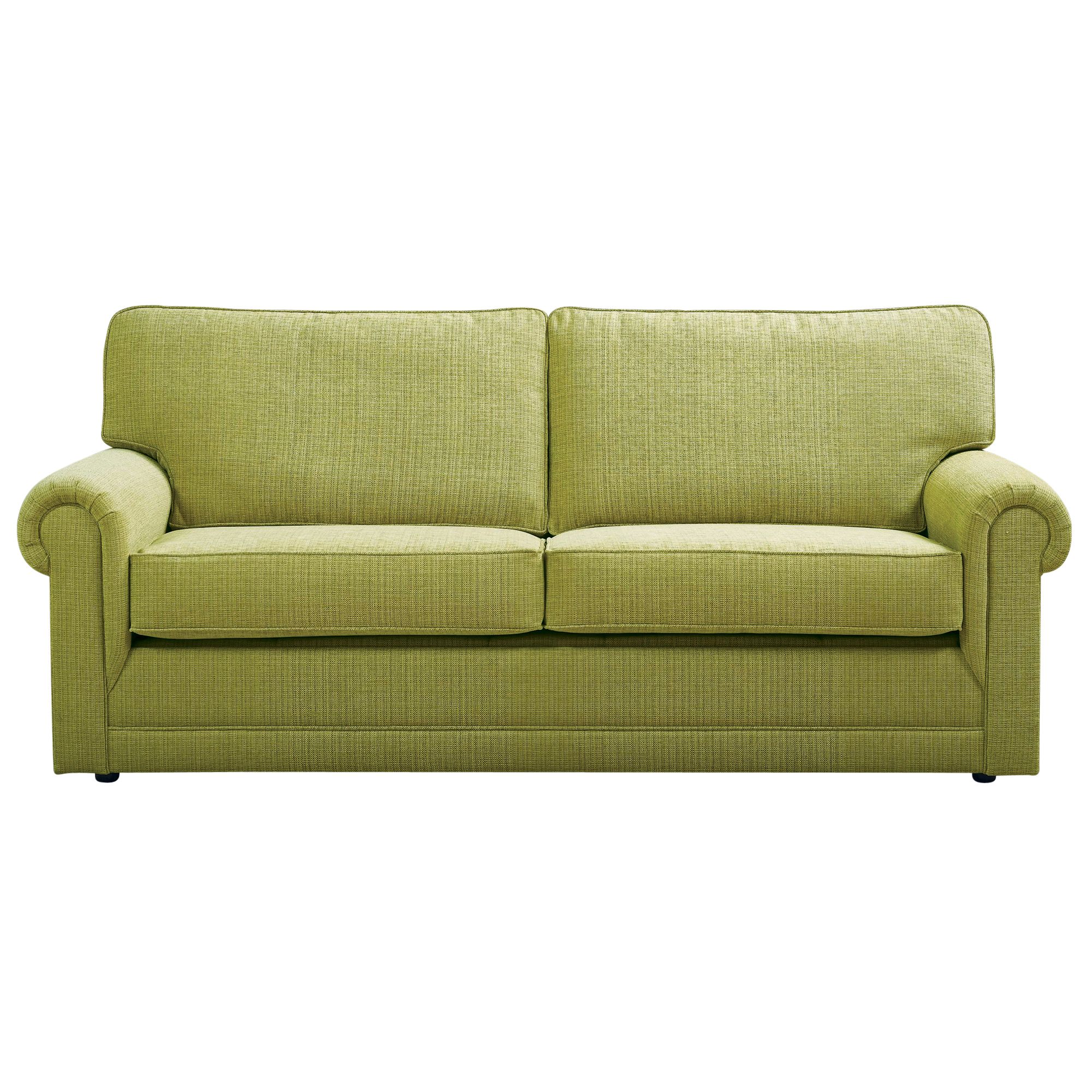 John Lewis Elgar Grand Sofa Bed with Memory Foam Mattress, Sulphur at John Lewis