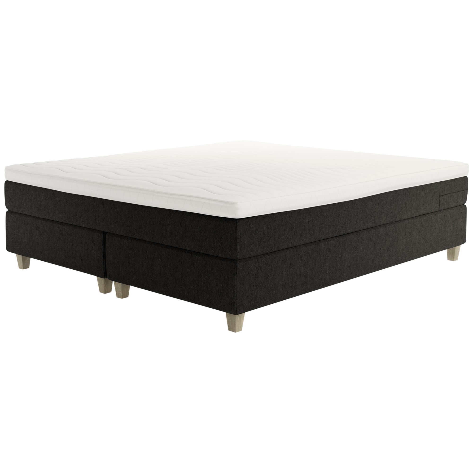 Jensen Carina Continental Bed and Mattress Set, Single at John Lewis