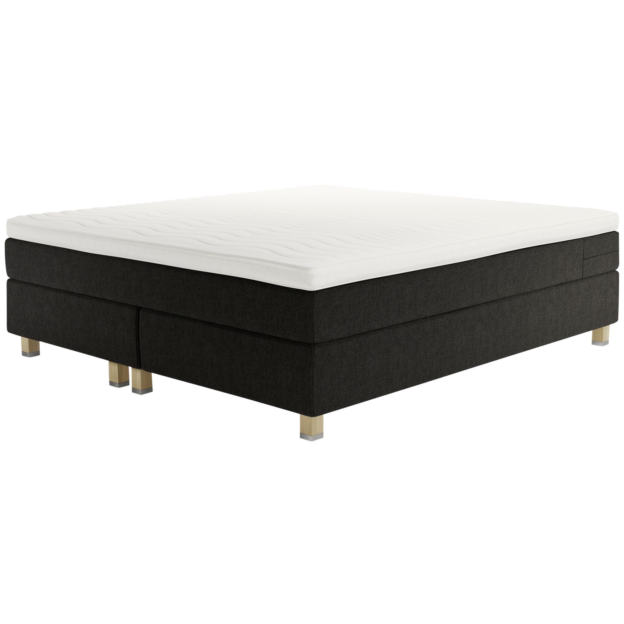 Jensen Castella Continental Bed and Mattress Set, Kingsize at John Lewis