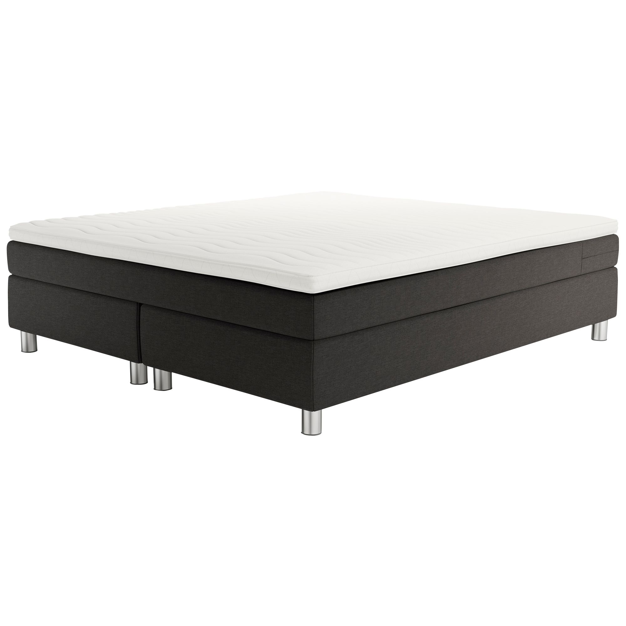 Jensen Nova Continental Bed and Mattress Set, Kingsize at John Lewis