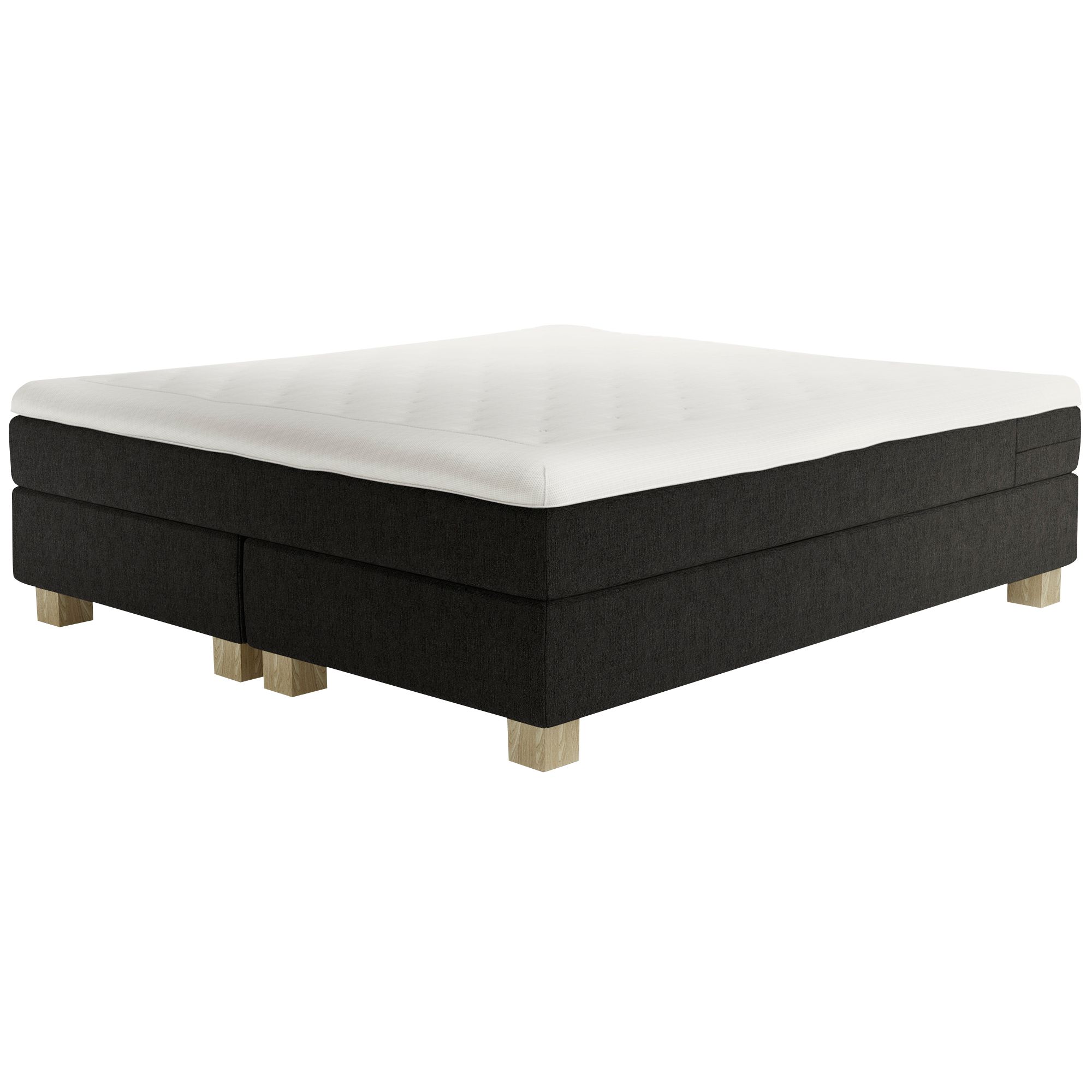 Jensen Ophelia Continental Bed and Mattress Set, Kingsize at John Lewis