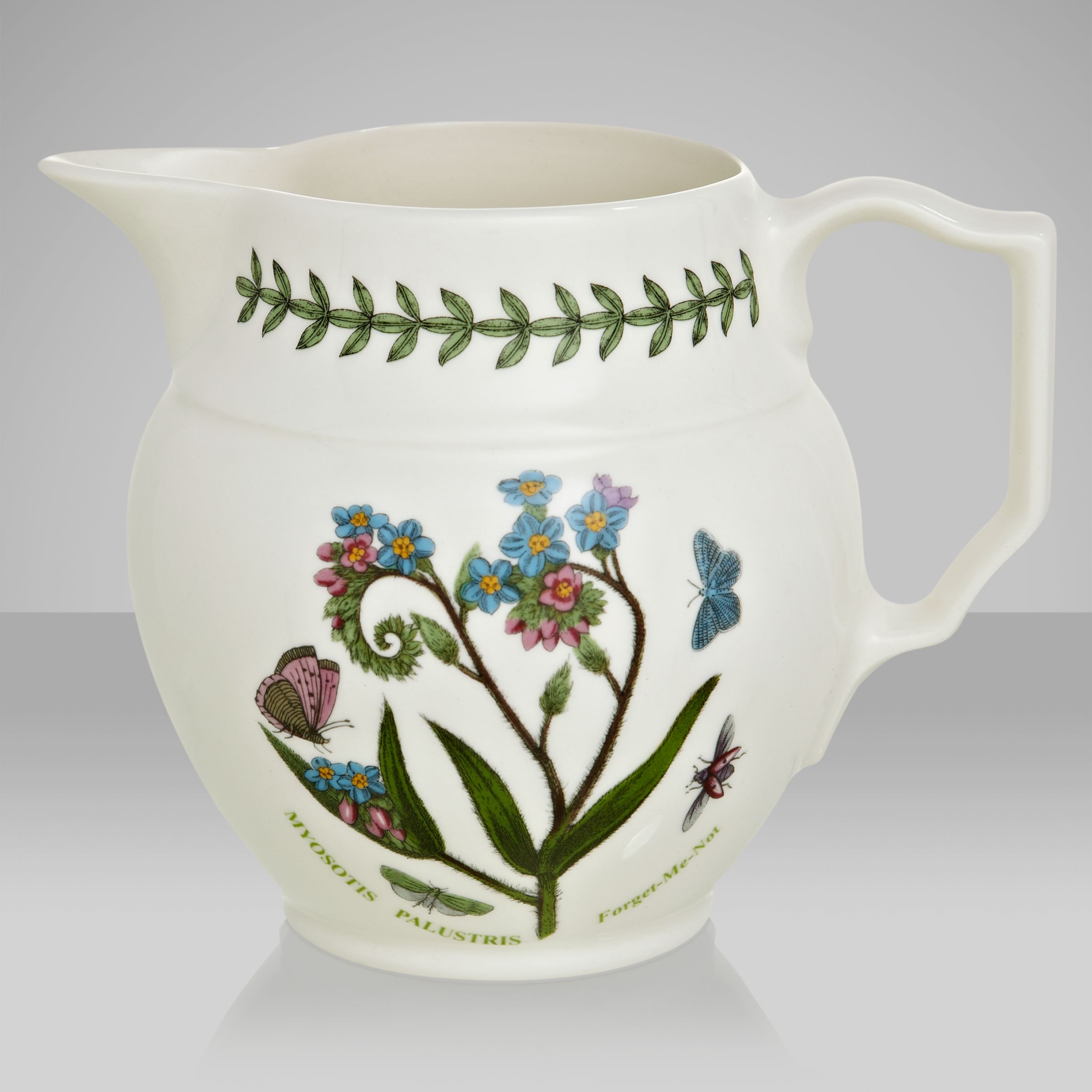 Portmeirion Botanic Garden Staffordshire Jug, Forget Me Not, 0.6L