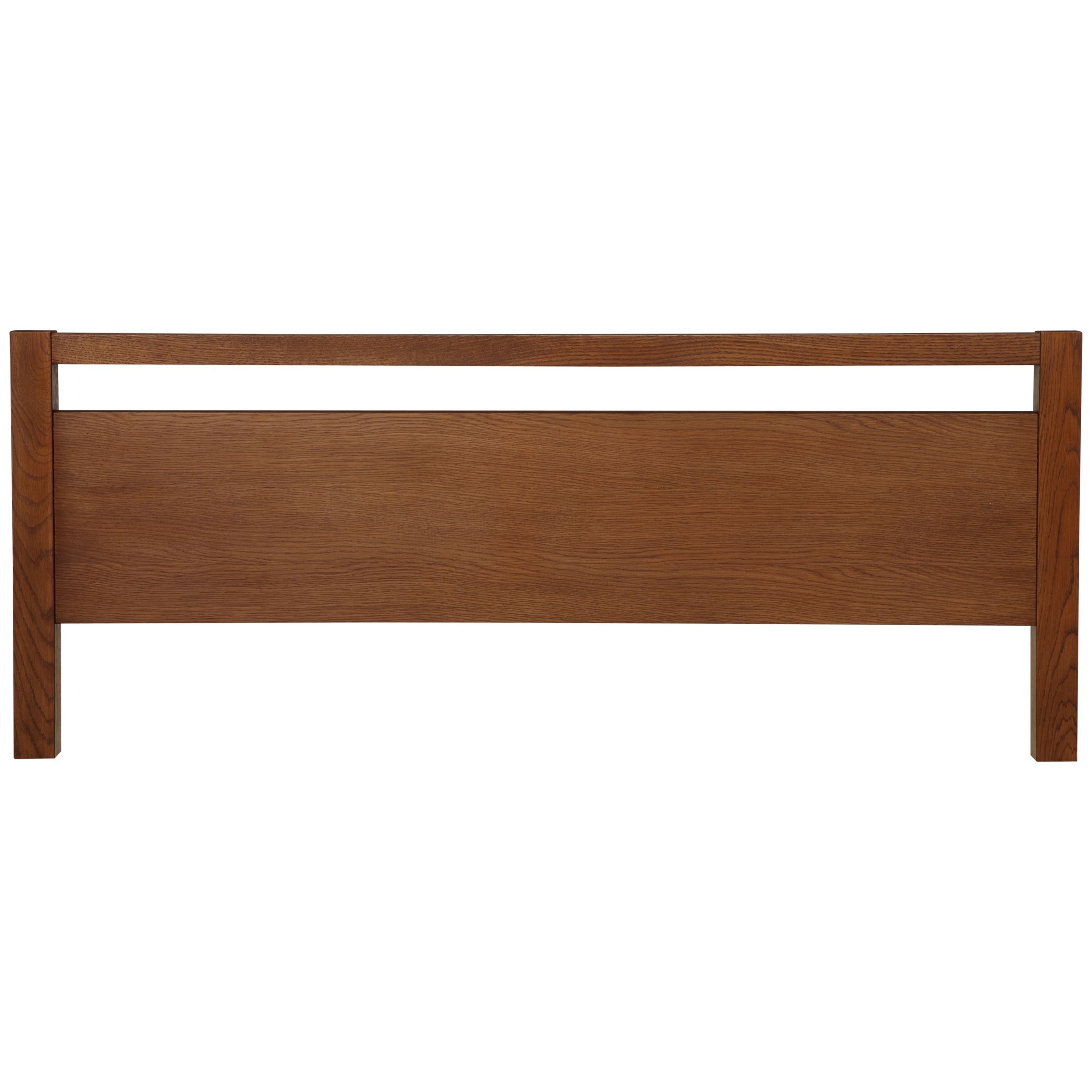 John Lewis Sullivan Headboard, Double, Walnut