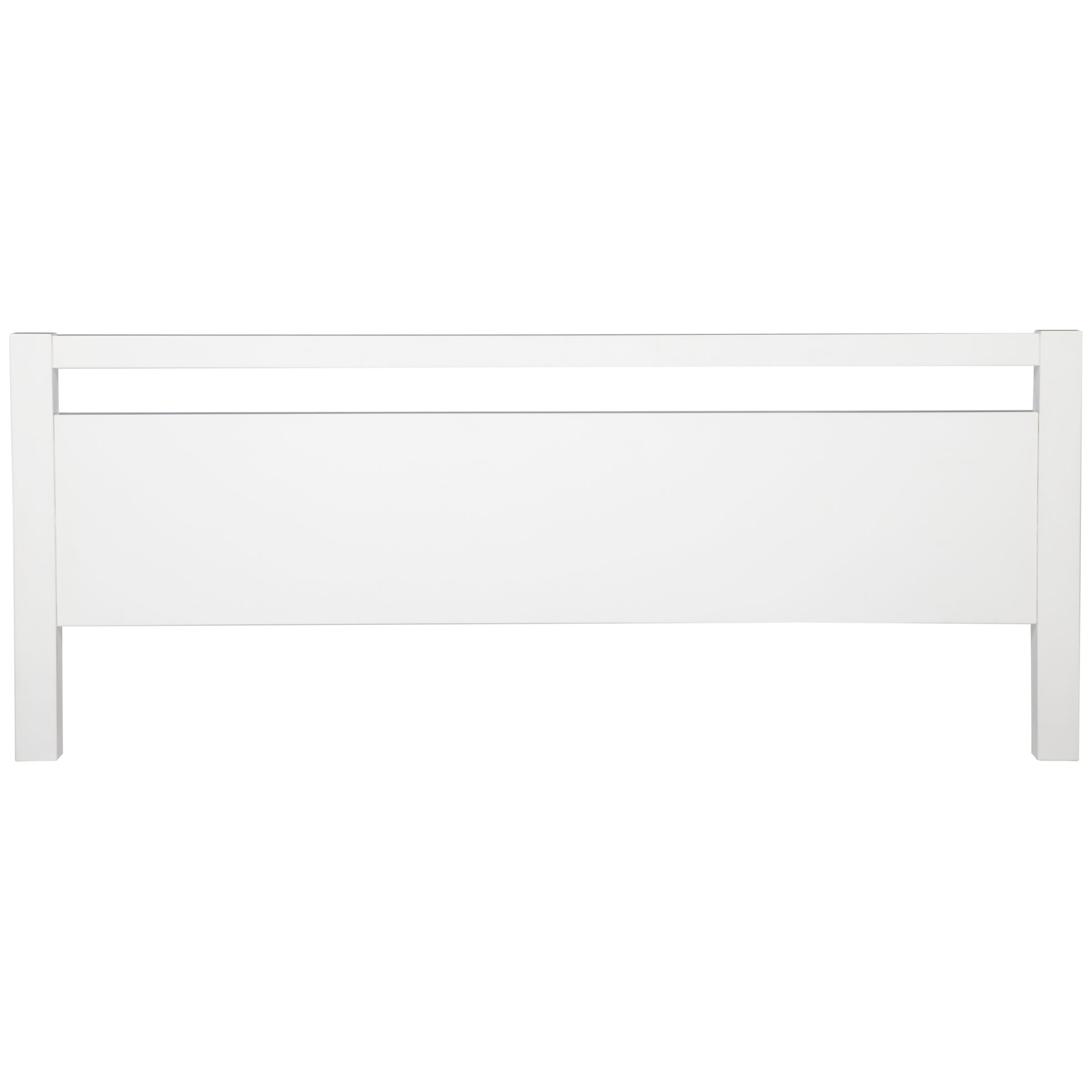 John Lewis Sullivan Headboard, Kingsize, White