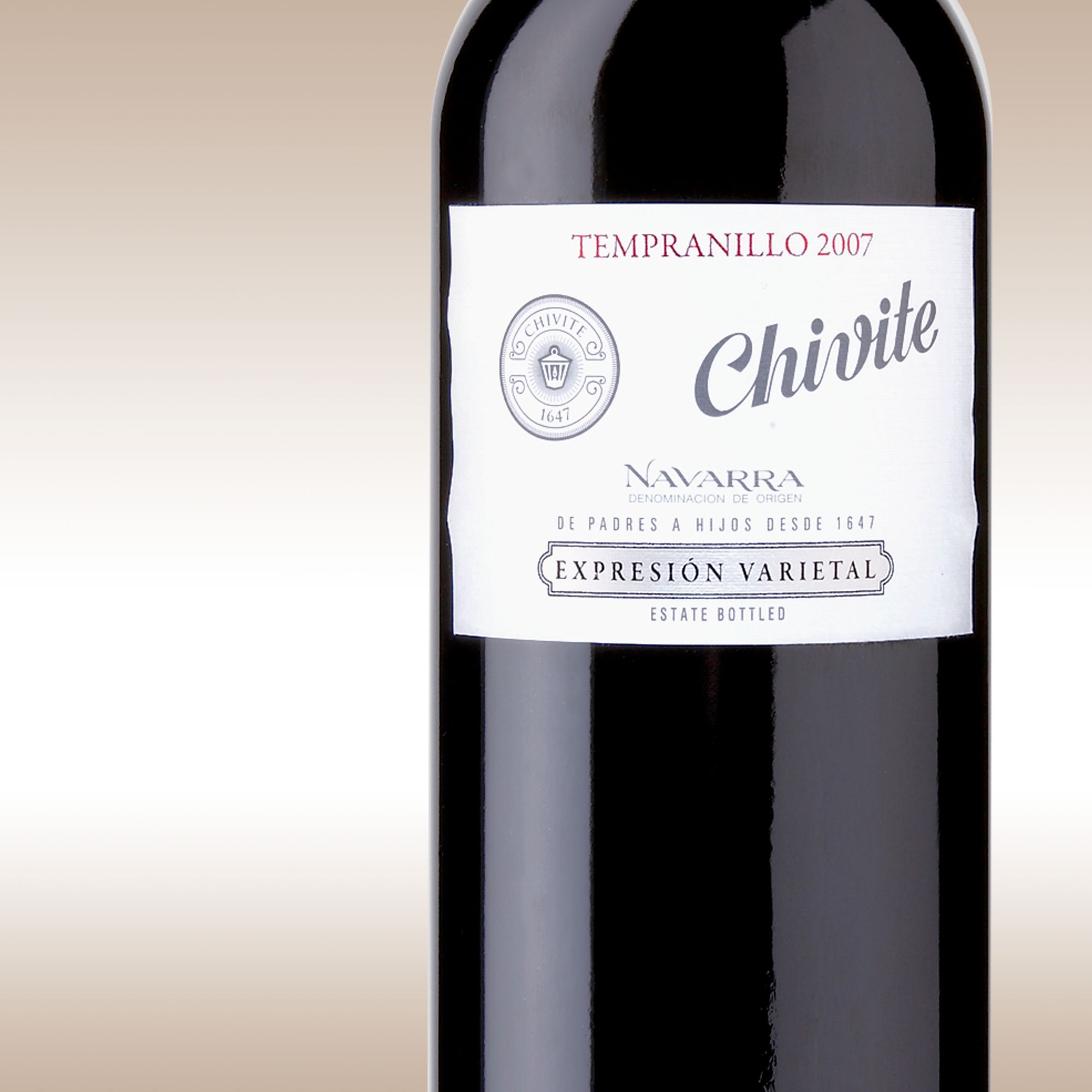 Chivite Expresión Varietal Tempranillo 2007 Navarra, Spain