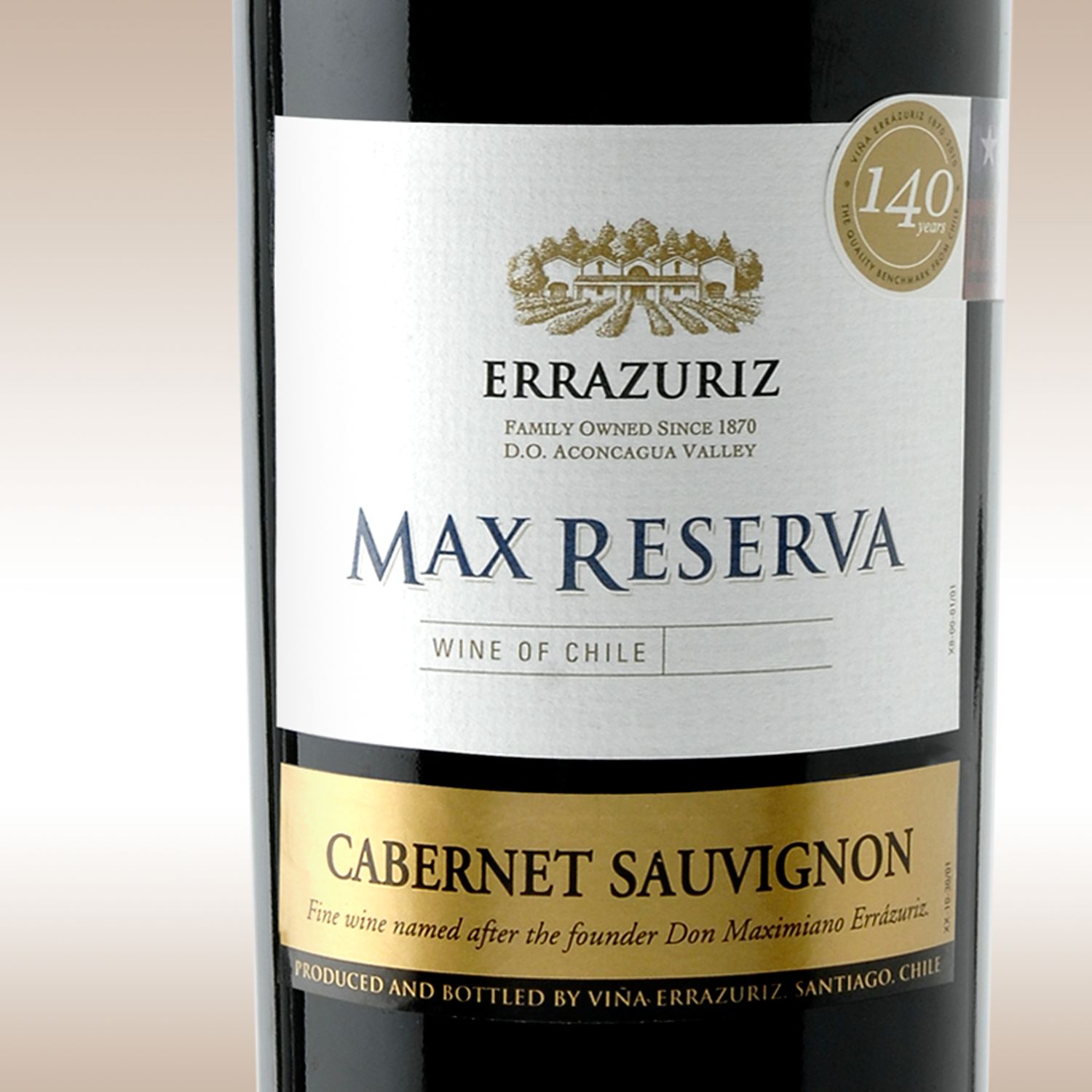 Viña Errázuriz Max Reserva Cabernet Sauvignon 2009 Aconcagua Valley, Chile
