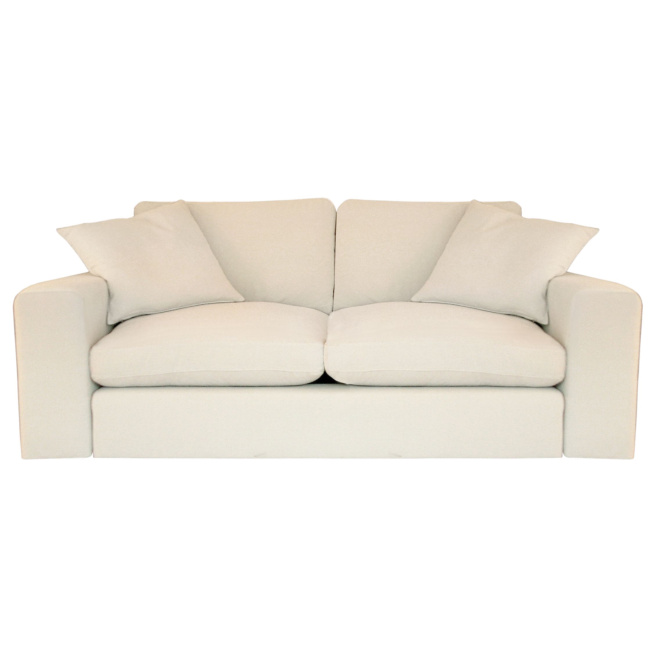 John Lewis Valencia Grand Sofa, Chalk at John Lewis