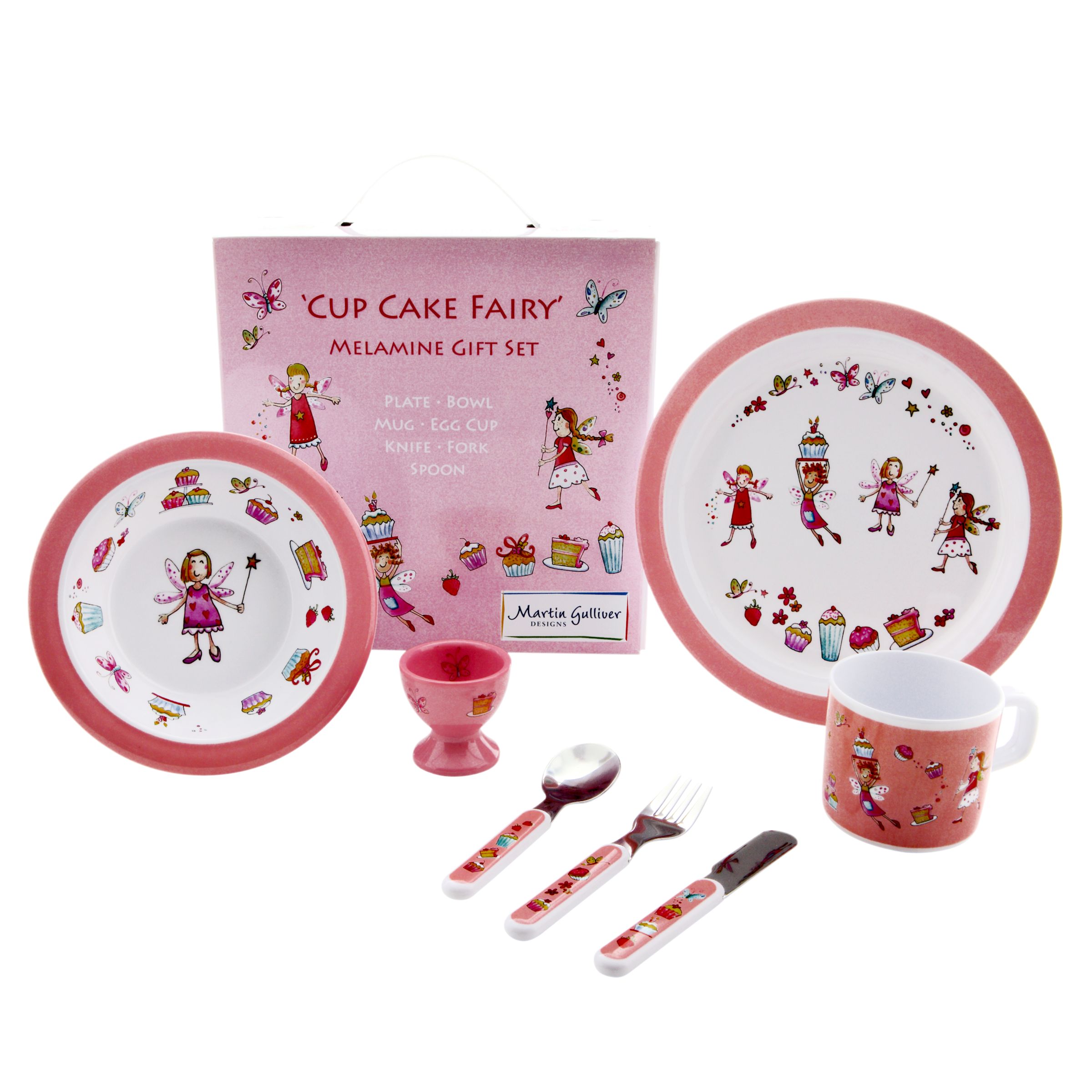 Martin Gulliver Cupcake Fairy Dinner Set