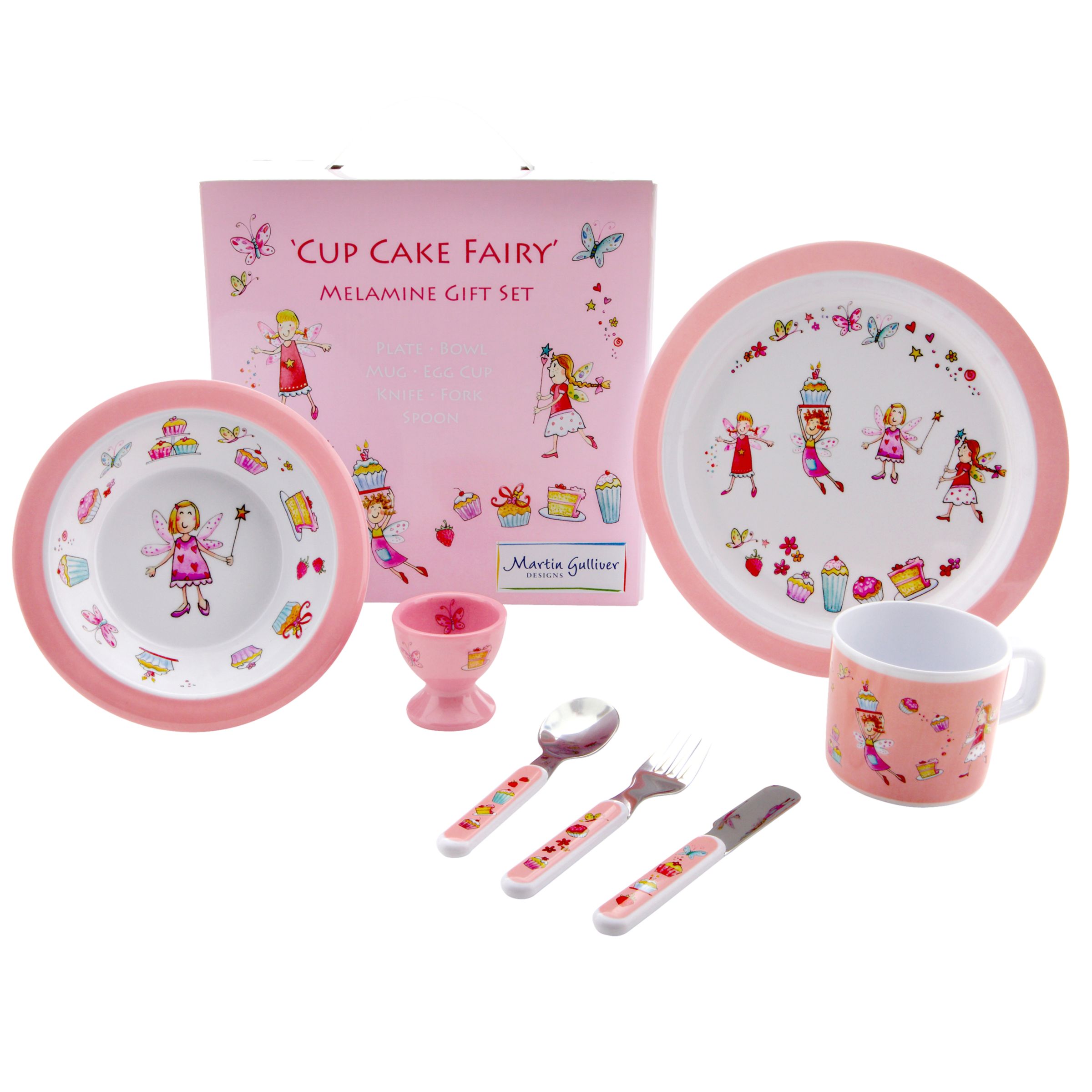 Cupcake Fairy Dinner Set