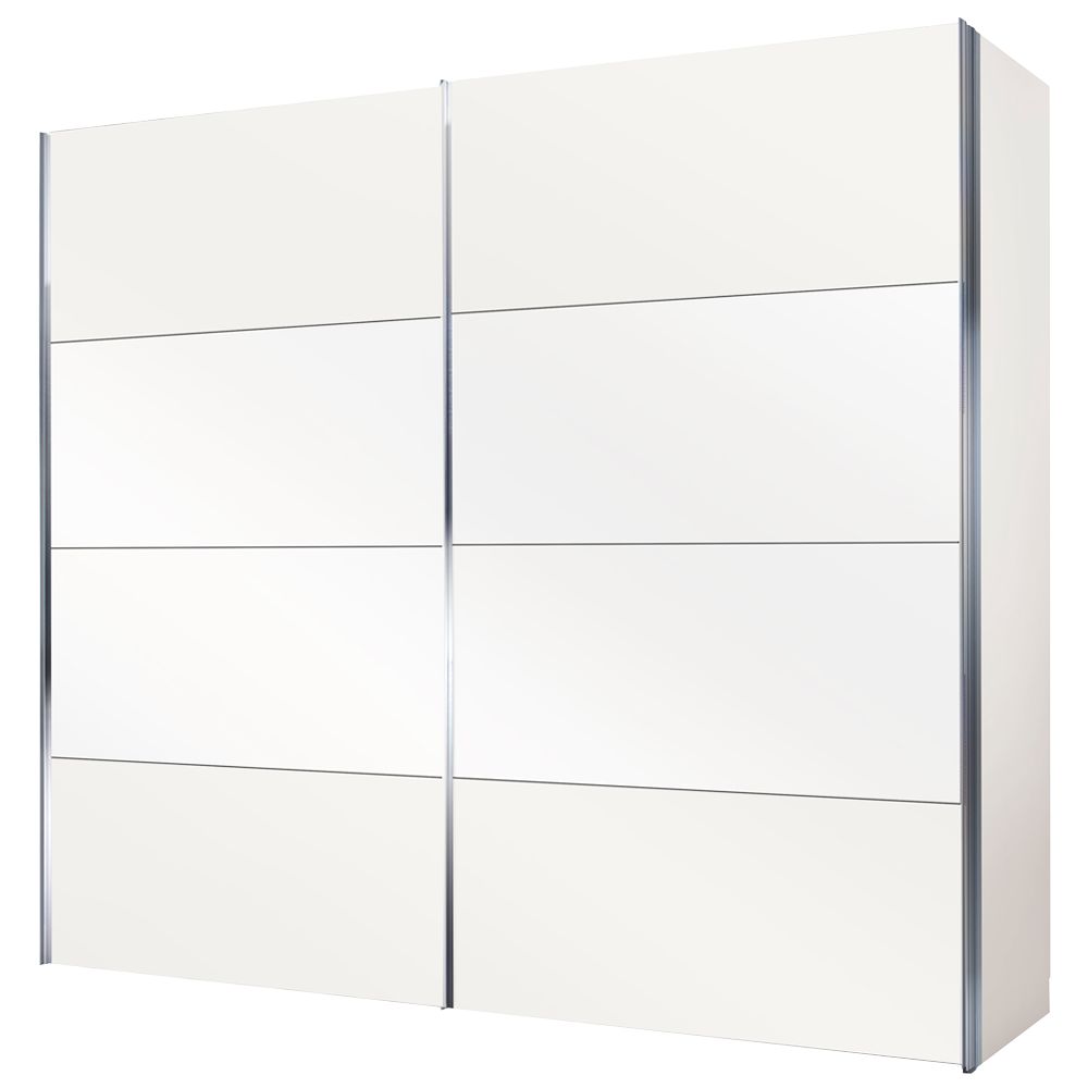 Vier Sliding Wardrobe, Polar White /