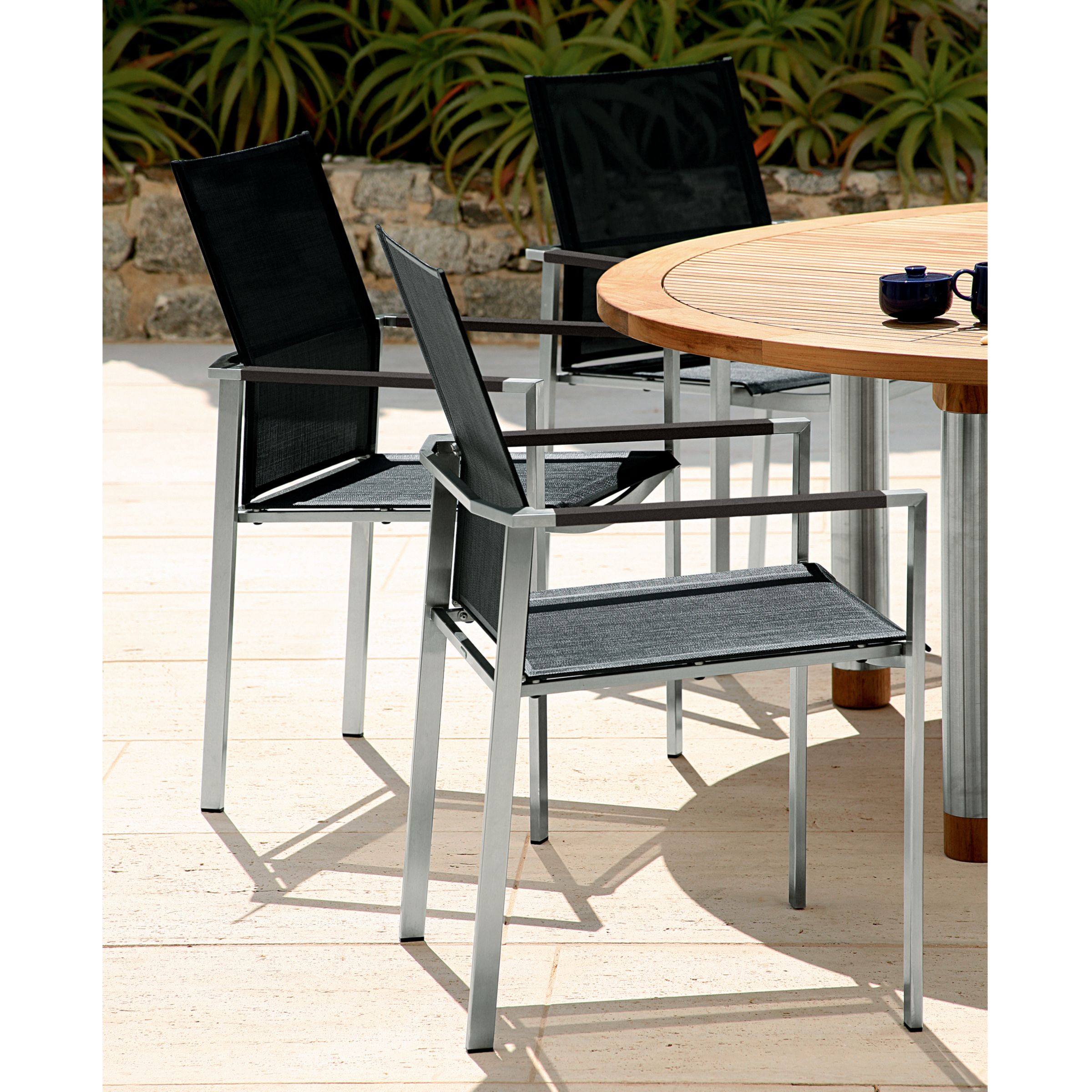 Barlow Tyrie Mercury Outdoor Armchair, Graphite / Charcoal