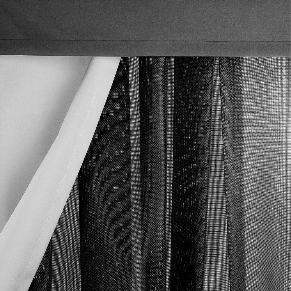 Barlow Tyrie Mesh Pavilion Curtains 3.66 x 3m,