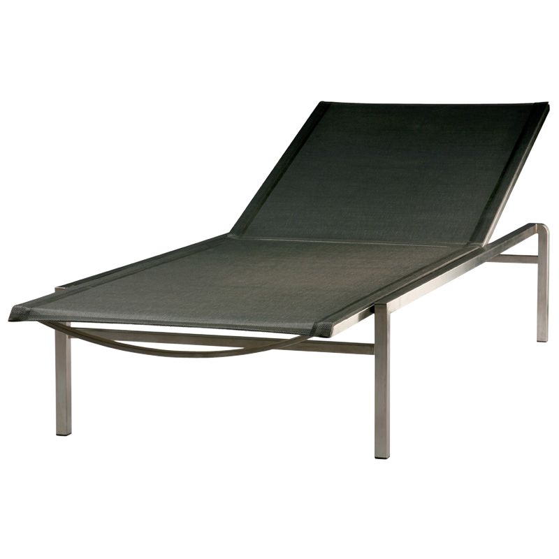 Barlow Tyrie Quattro Sunlounger, Charcoal