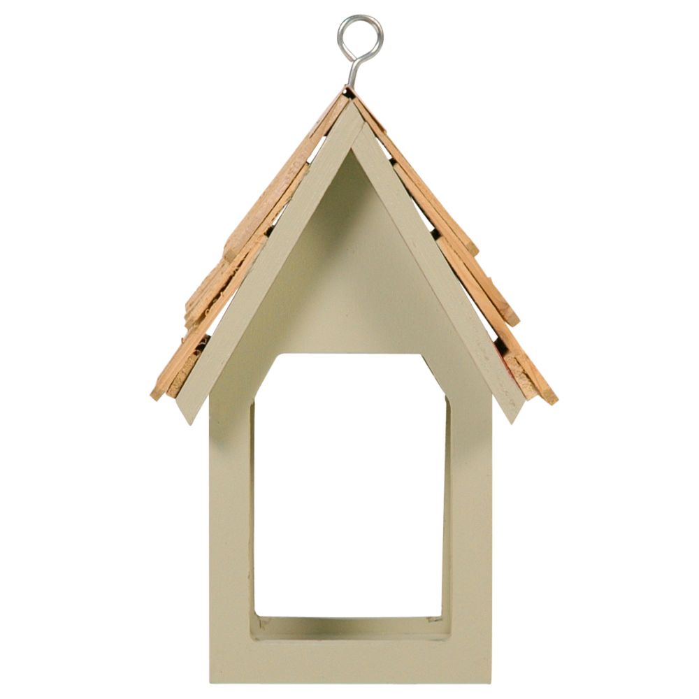 Sparrow & Finch Harry's Bar Bird Feeder, French Grey