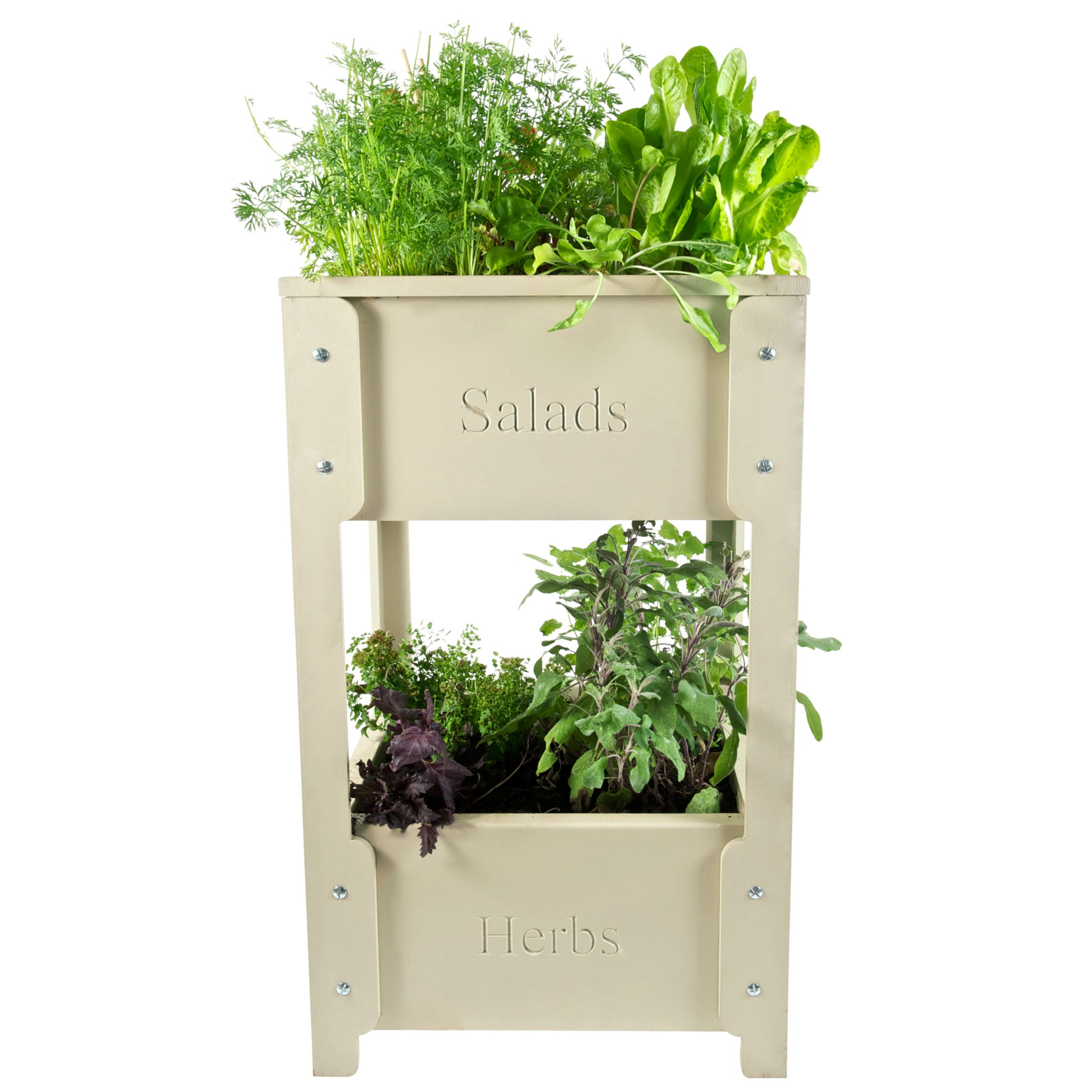 Sparrow & Finch Tiered Planter, Bone