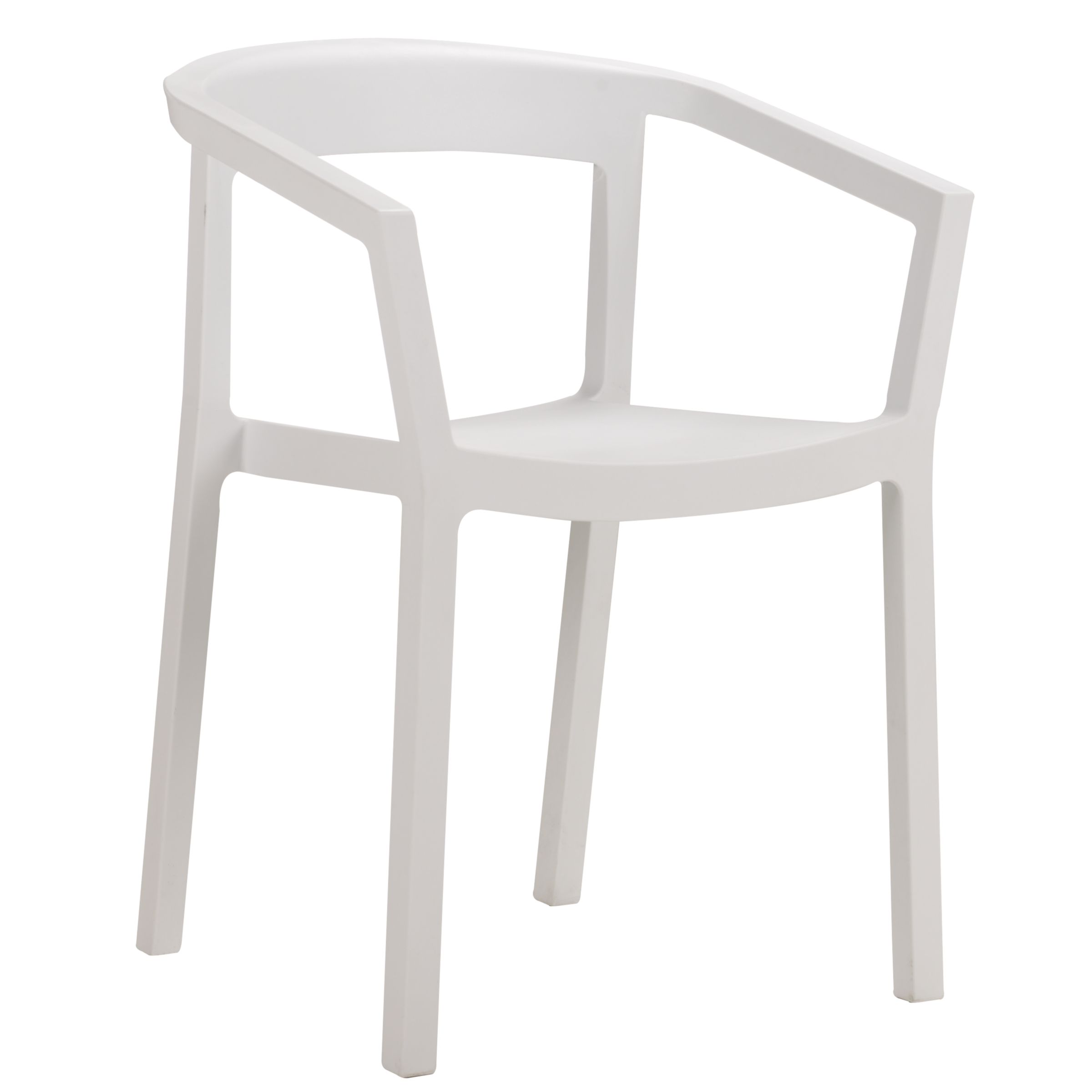 Resol Peach Chair, White