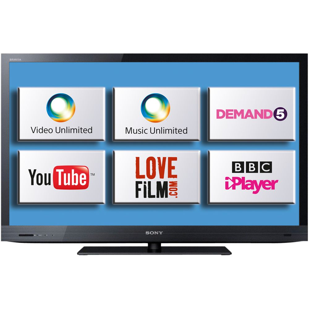 Sony Bravia KDL46EX723 LED HD 1080p 3D TV, 46 inch with Built-in Freeview HD