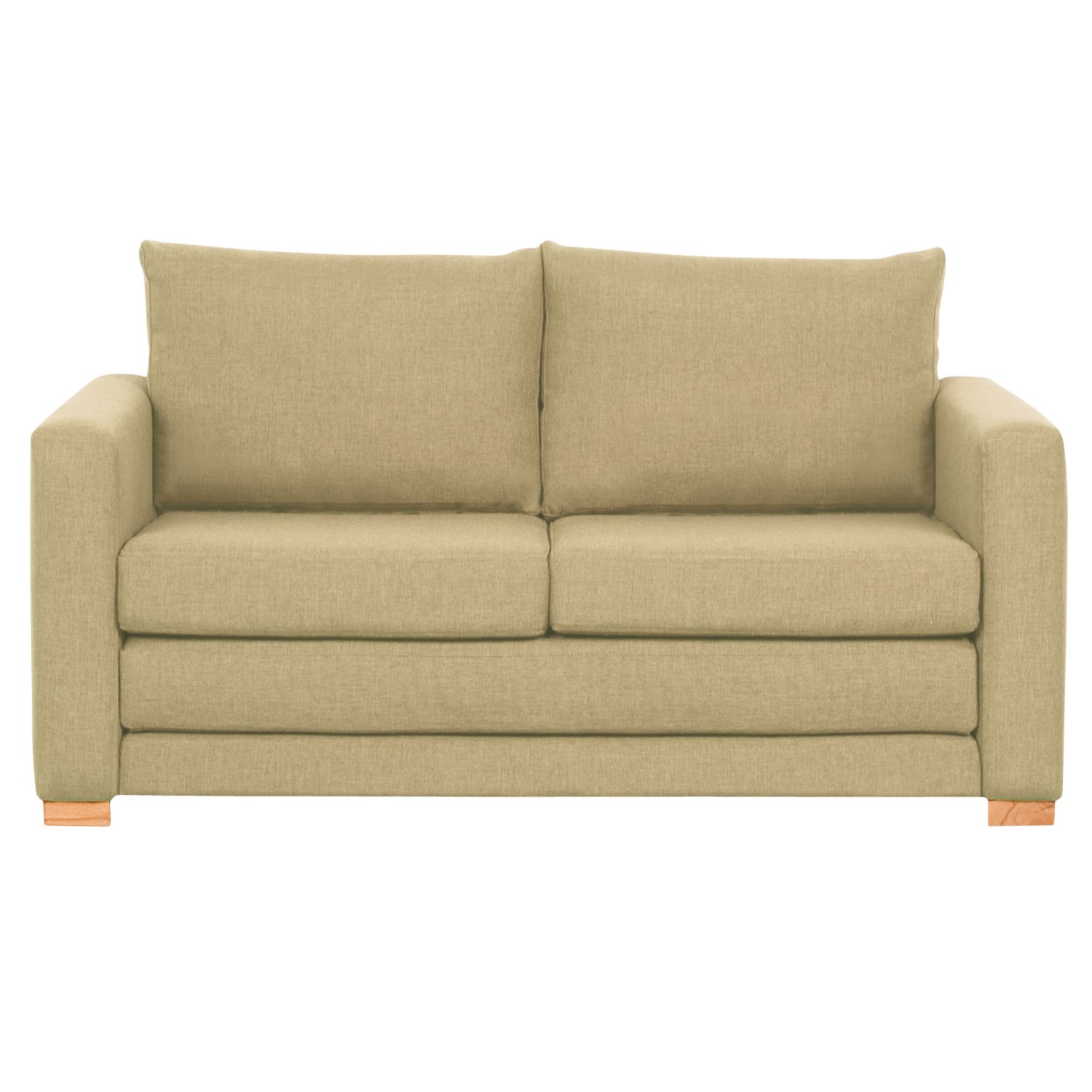 John Lewis Maisie Small Sofa Bed, Wheat / Light