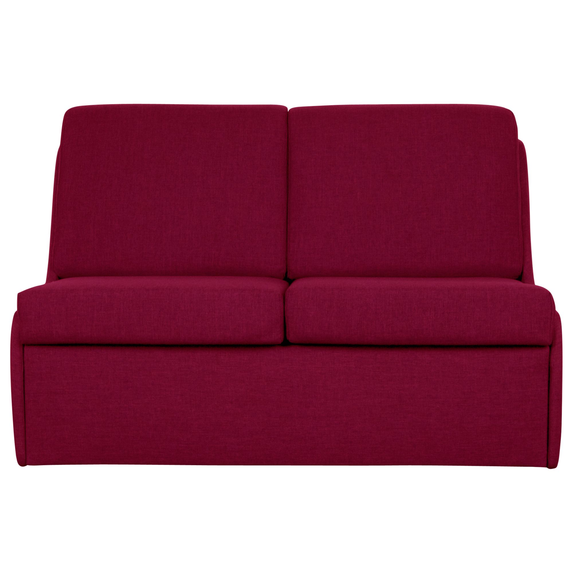 John Lewis Jessie Sofa Bed, Oslo Fuchsia, width 124cm