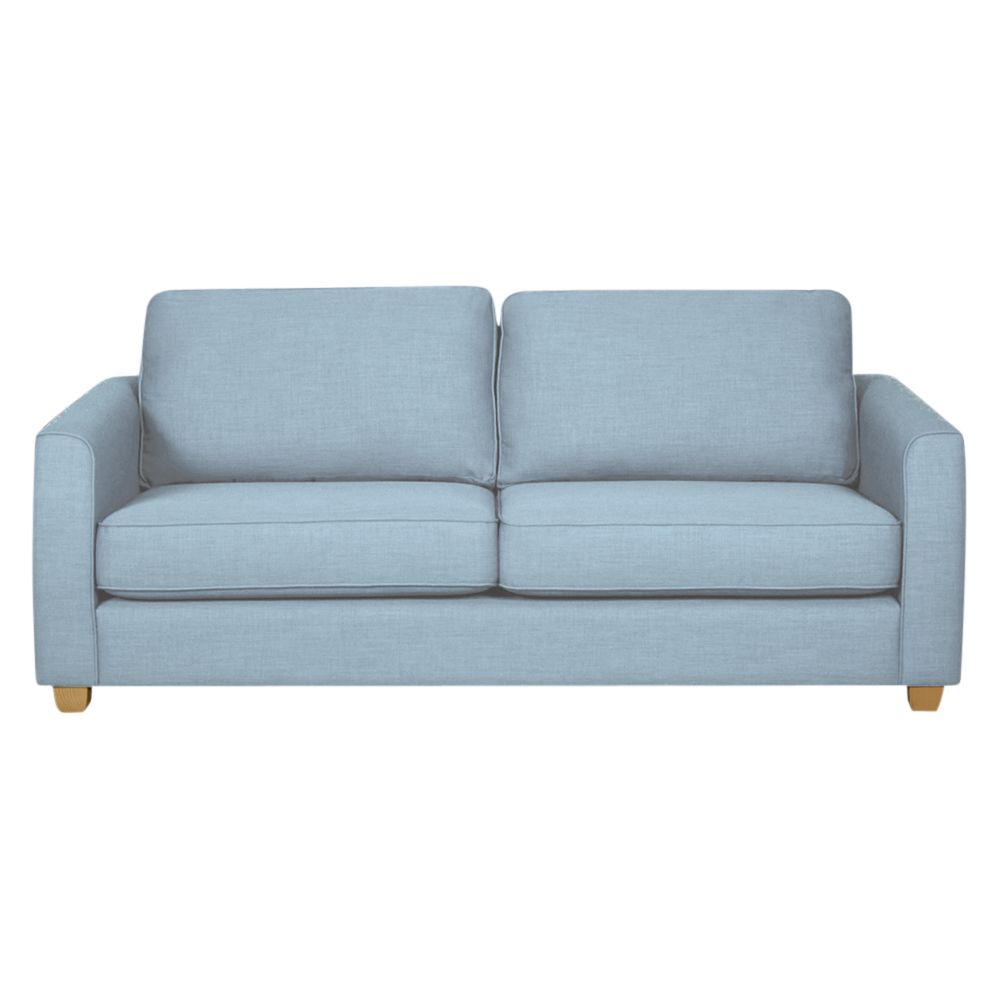 John Lewis Portia Medium Sofa Bed, Duck Egg / Light Leg, width 183cm