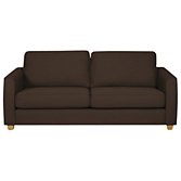 John Lewis Portia Medium Sofa Bed, Charcoal / Light Leg, width 183cm