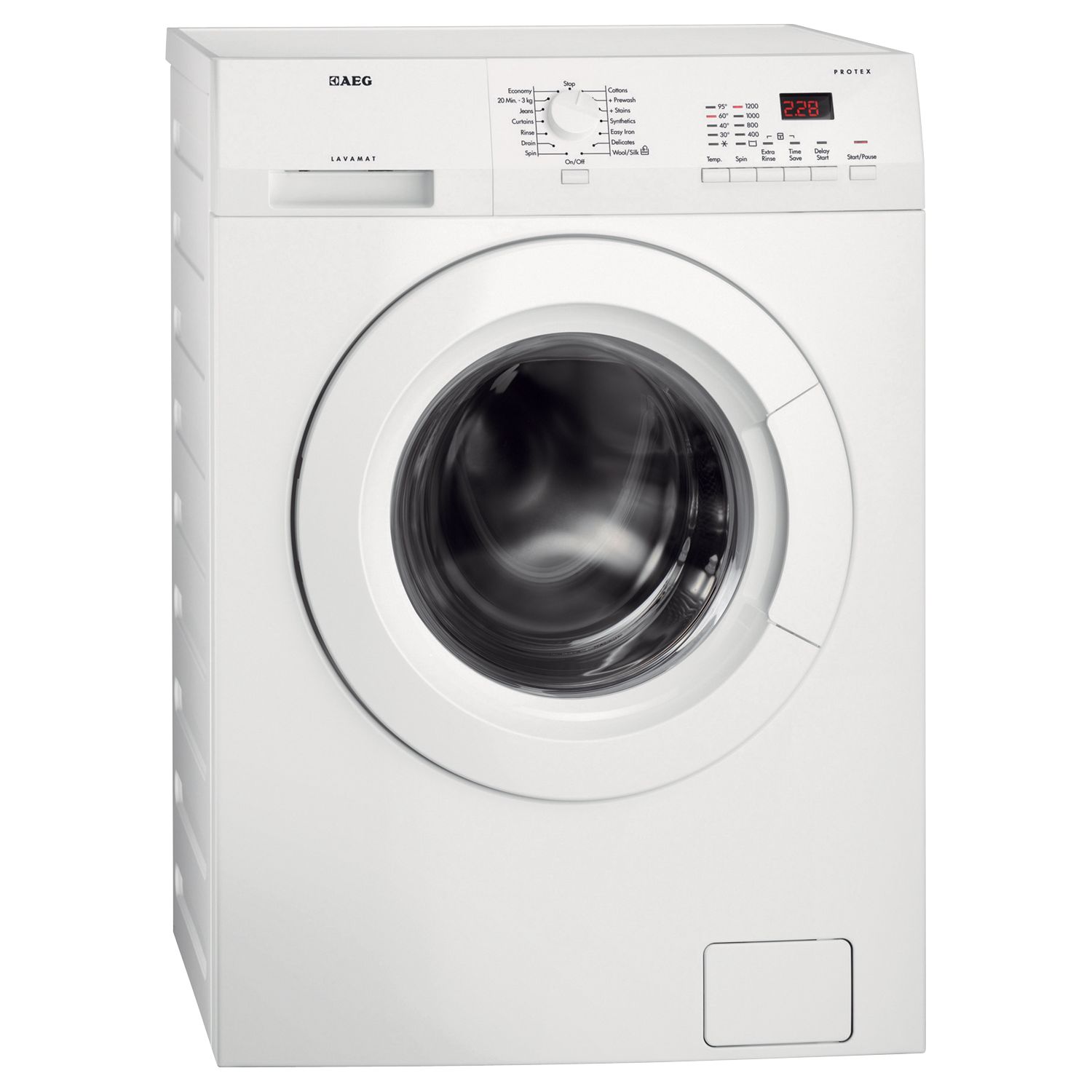 AEG L60260FL Slimdepth Washing Machine 6kg Load A Energy Rating 1200rpm Spin White