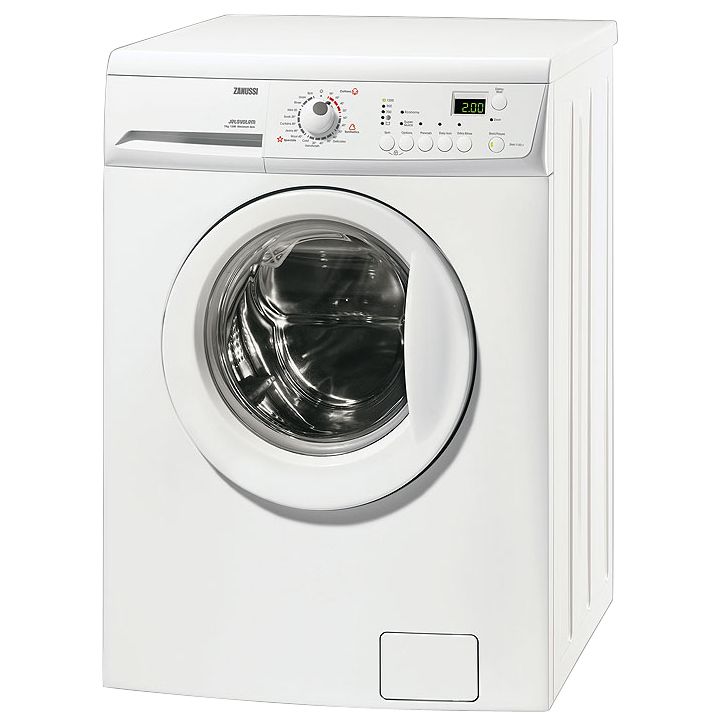 Zanussi ZWH7122J Washing Machine, 7kg Load, A+ Energy Rating, 1200rpm Spin, White