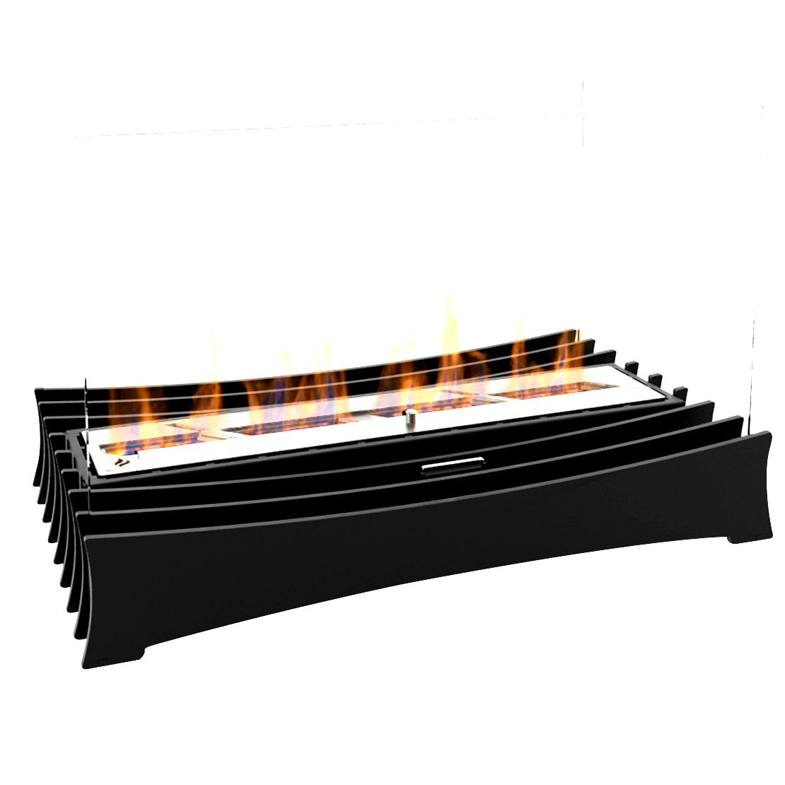 Decoflame&reg; Ascot Lux 400 Fire, Black at John Lewis