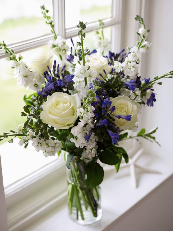 Silver Wedding Anniversary Presents - Flowers