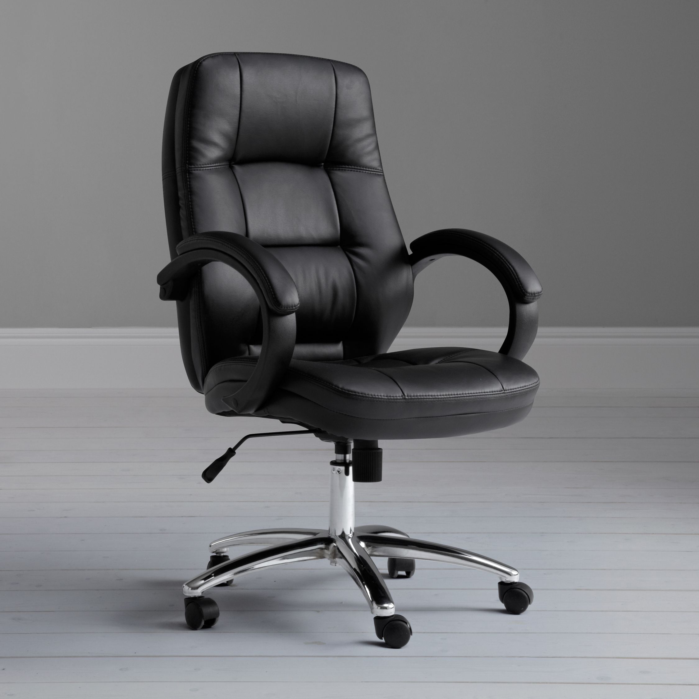 John Lewis Classic Leather Office Chair