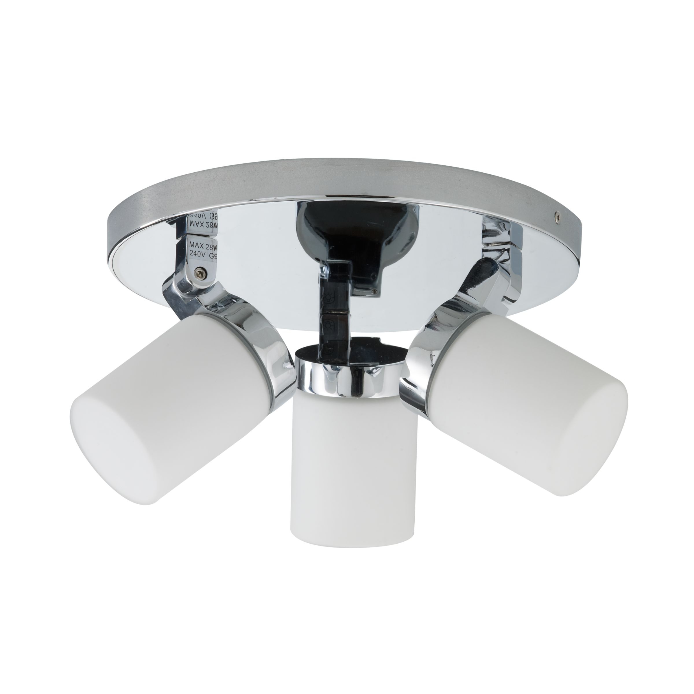 Alpha 3 Light Bathroom Ceiling Light