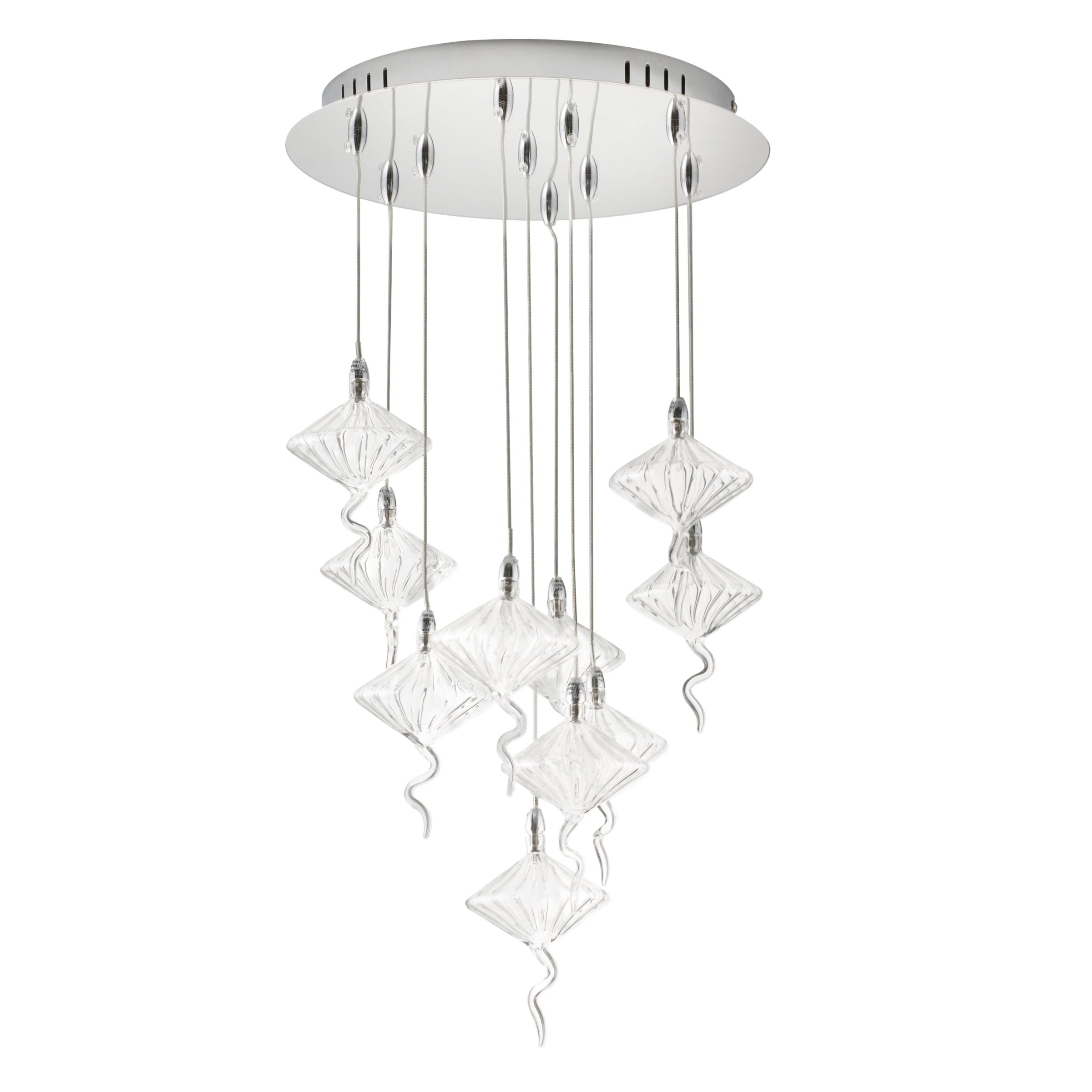 Florian Ceiling Light, Clear