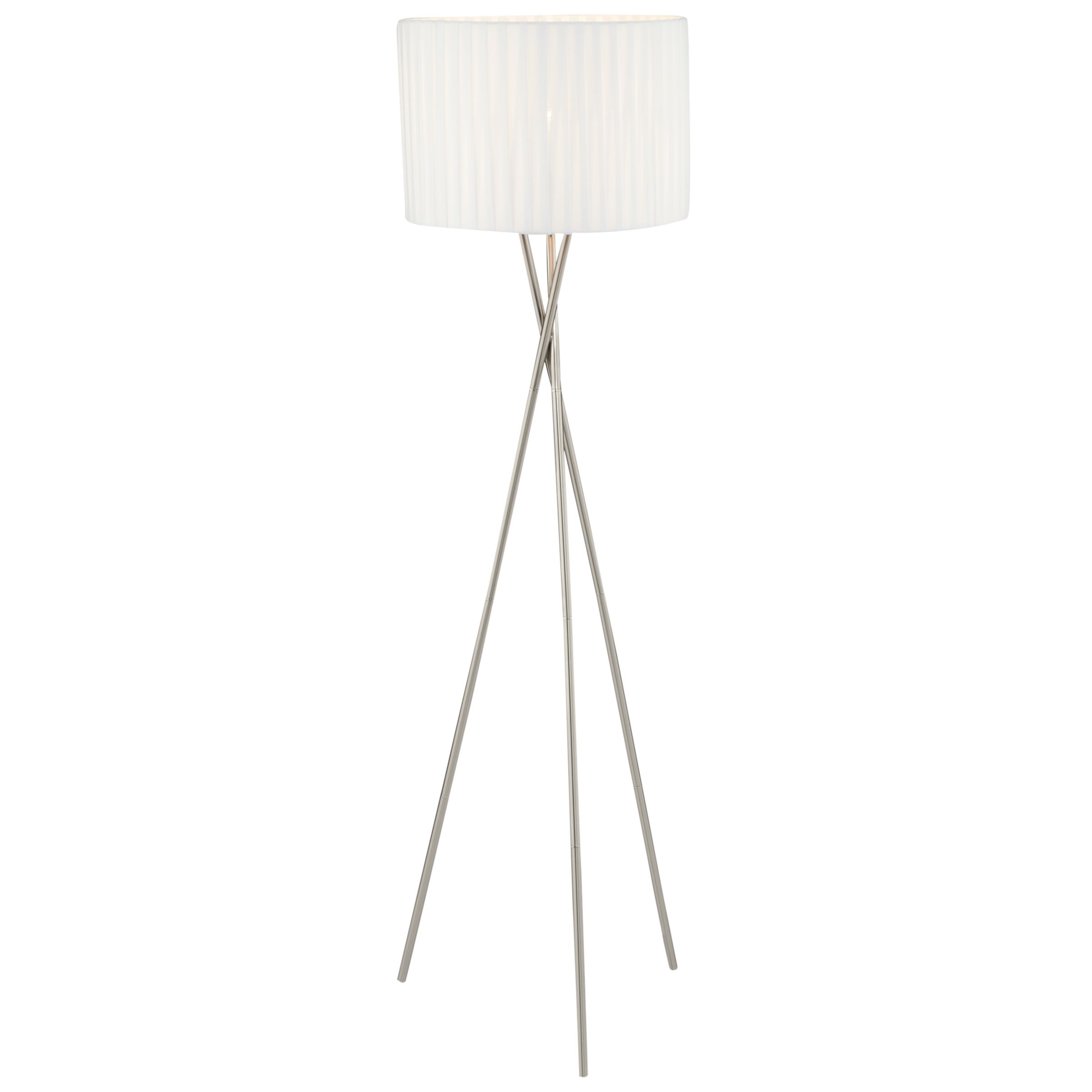 John Lewis Malia Floor Lamp, White