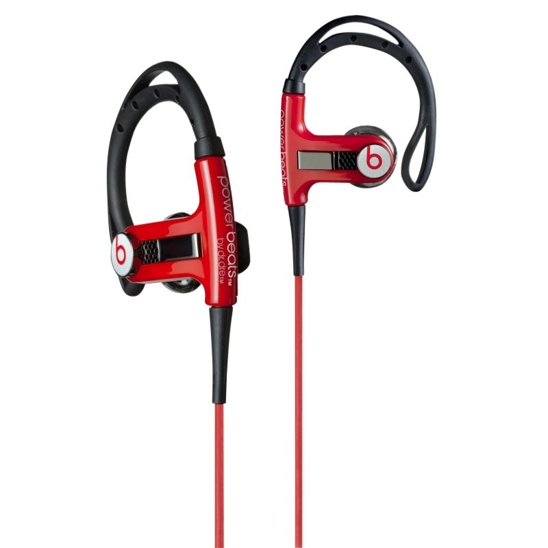 PowerBeats by Dr. Dre&trade; Sport Headphones From Monster&reg;, Around-Ear with ControlTalk&trade;, Red