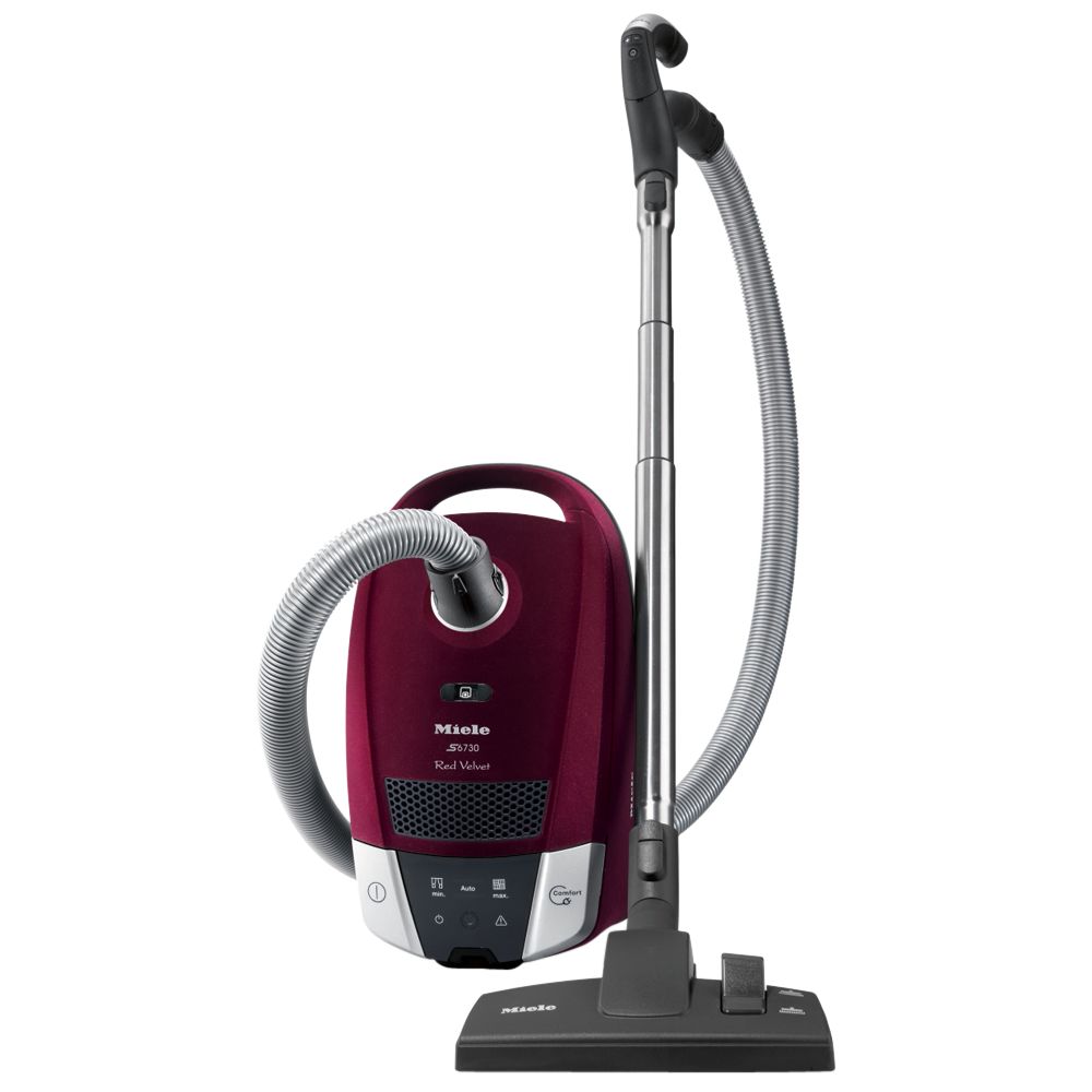 Miele S6730 Premium Cylinder Vacuum Cleaner, Red Velvet