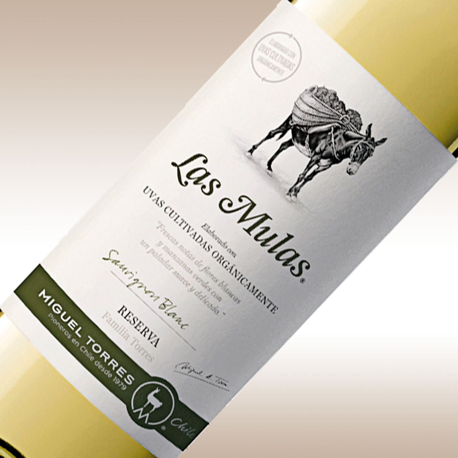 Torres Las Mulas Organic Sauvignon Blanc 2011 Central Valley, Chile