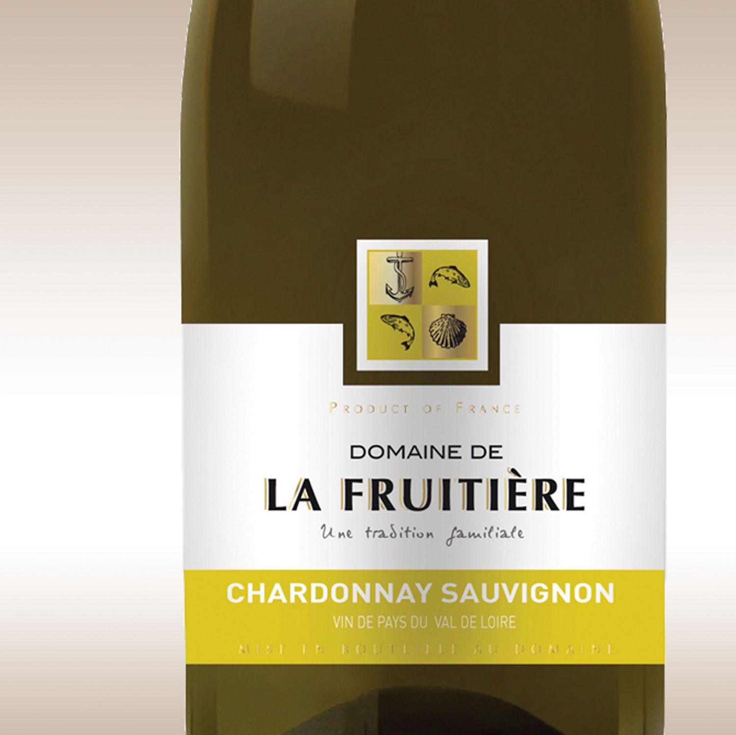 Domaine de la Fruitière Chardonnay/Sauvignon Blanc 2010 Loire, France 