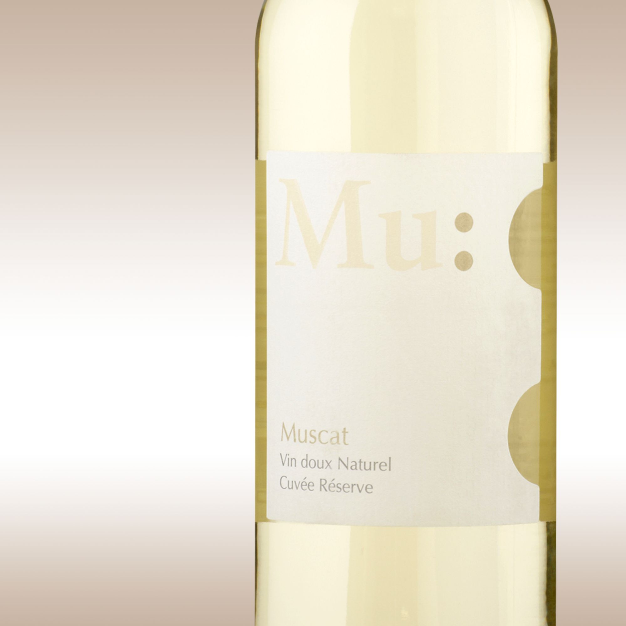 Mu: Vin Doux Naturel, Muscat de Rivesaltes, France (sweet), 37.5cl