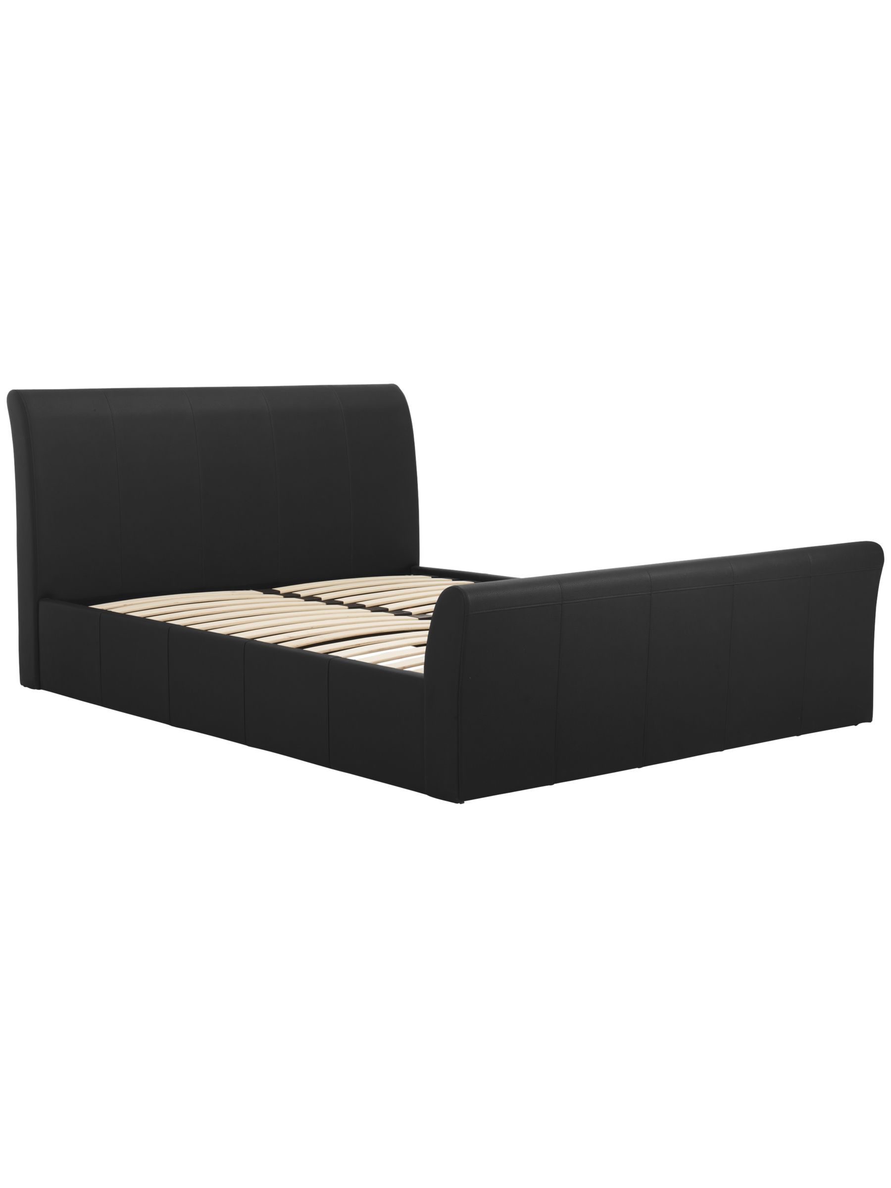 John Lewis Chatham Bedstead, Black, Double