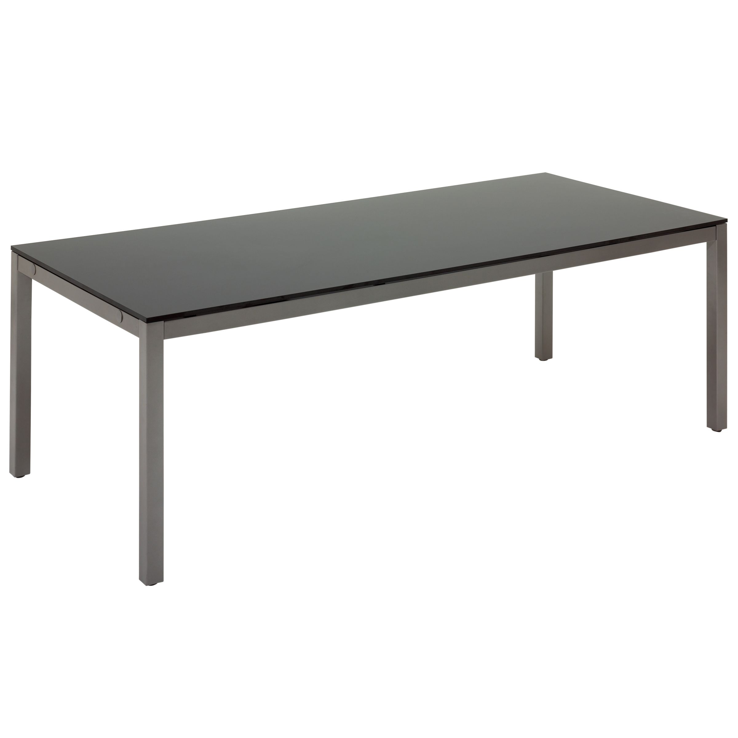 Gloster Azore Rectangular 8 Seater Outdoor Dining Table, Tungsten / HPL at John Lewis