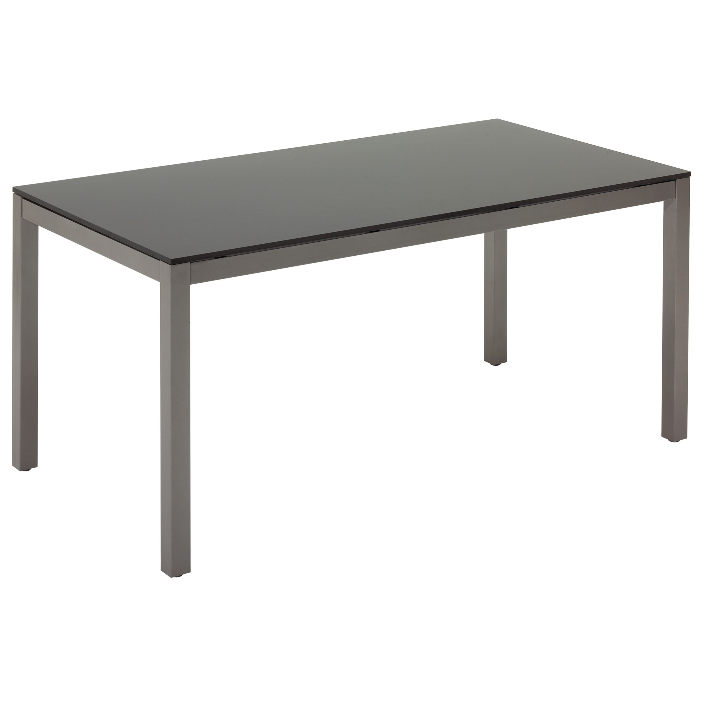 Gloster Azore Rectangular 6 Seater Outdoor Dining Table, Tungsten / HPL, width 160cm