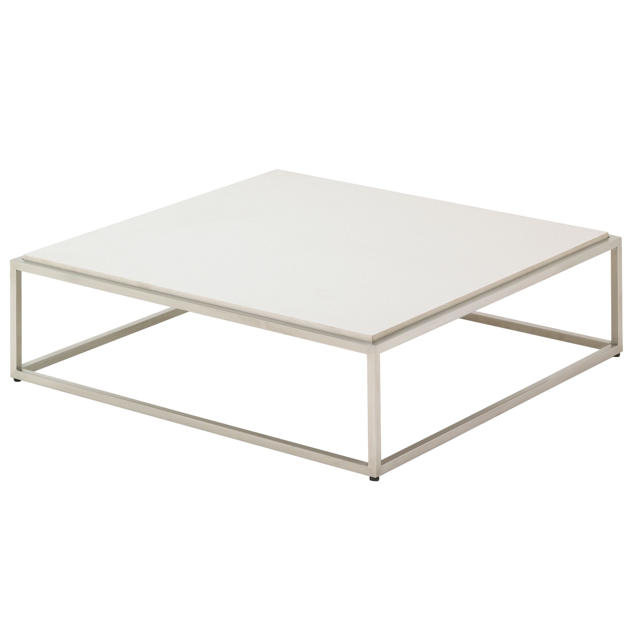 Gloster Cloud 100 x 100 Coffee Table, Quartz