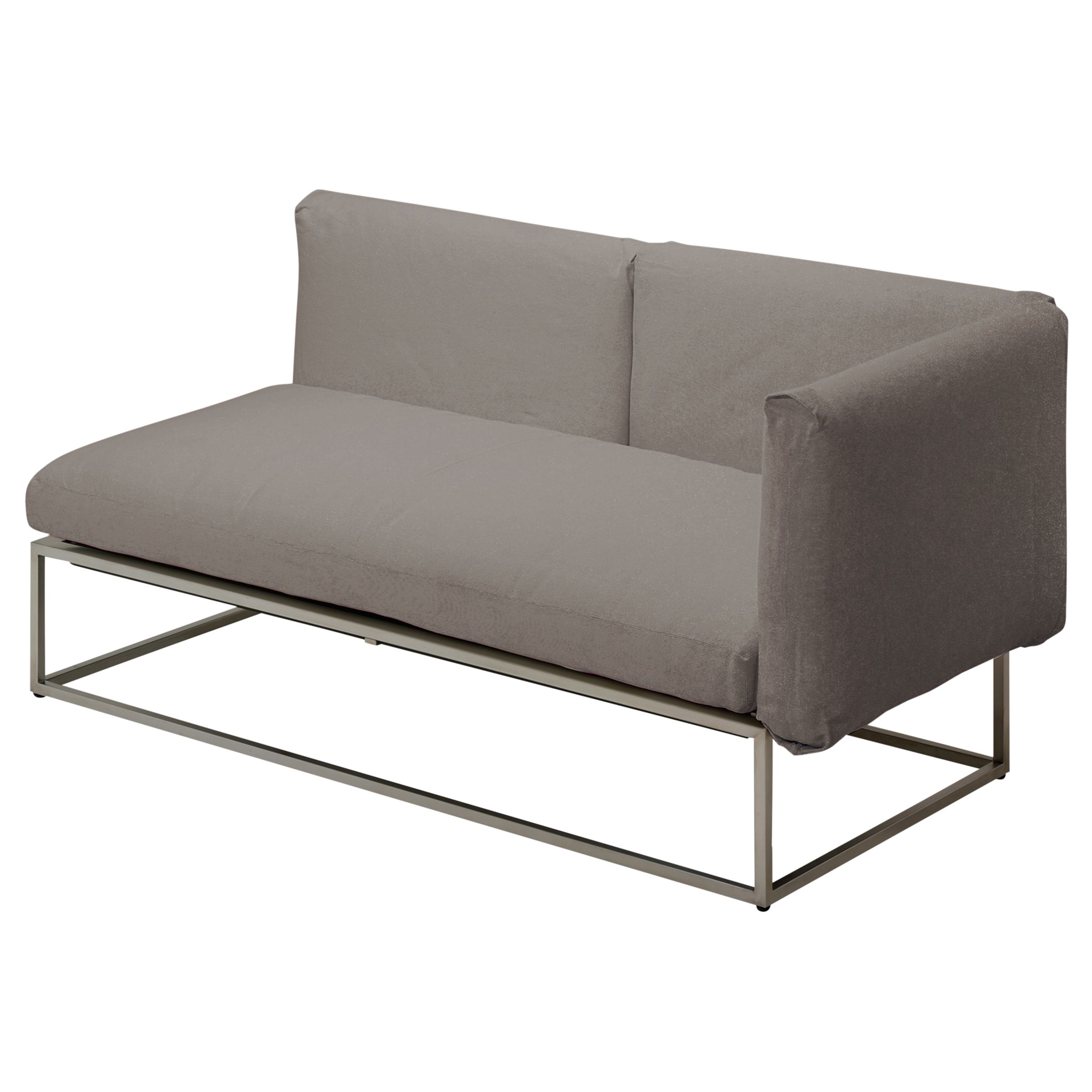 Gloster Cloud 75 x 150 Outdoor Right End Unit, Taupe at John Lewis