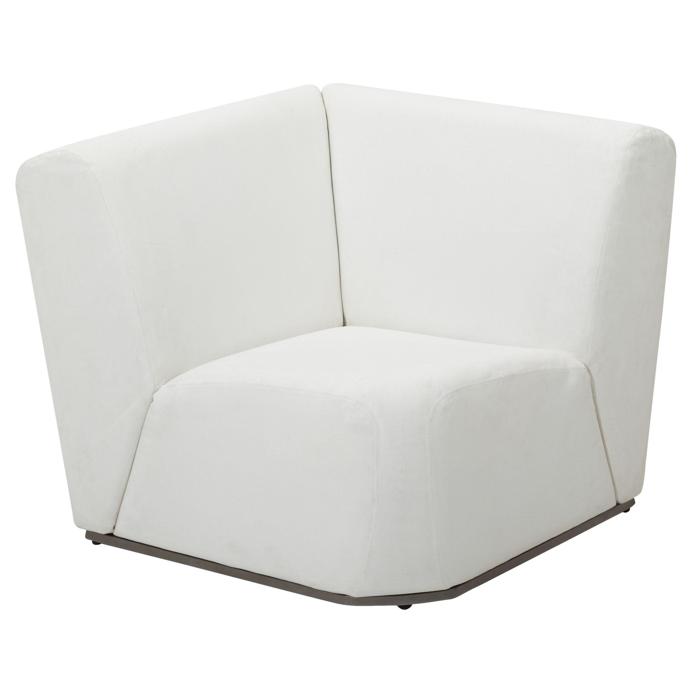 Gloster Club Outdoor Corner Unit, Ivory