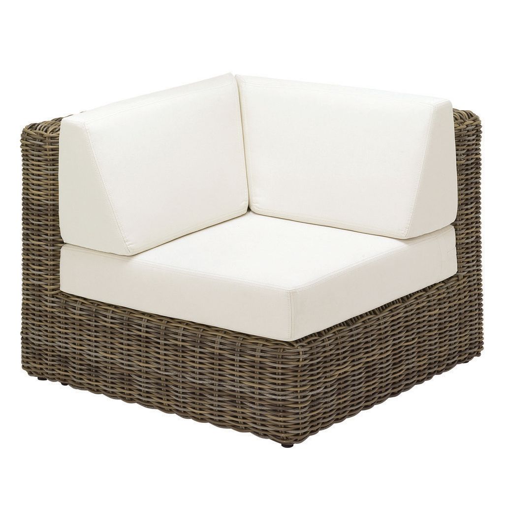 Gloster Havana Modular Outdoor Centre Unit with Waterproof Cushions, Willow