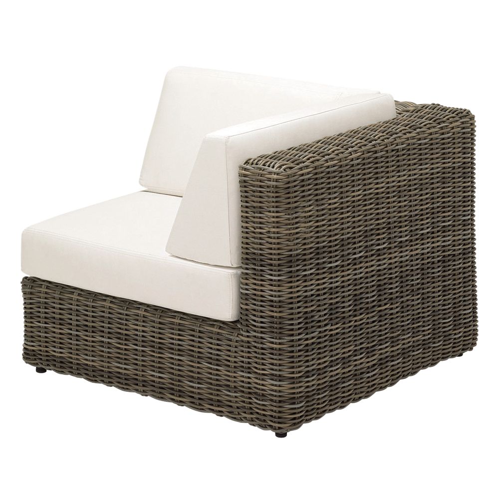 Gloster Havana Modular Outdoor Right Corner Unit with Waterproof Cushions, Willow at John Lewis
